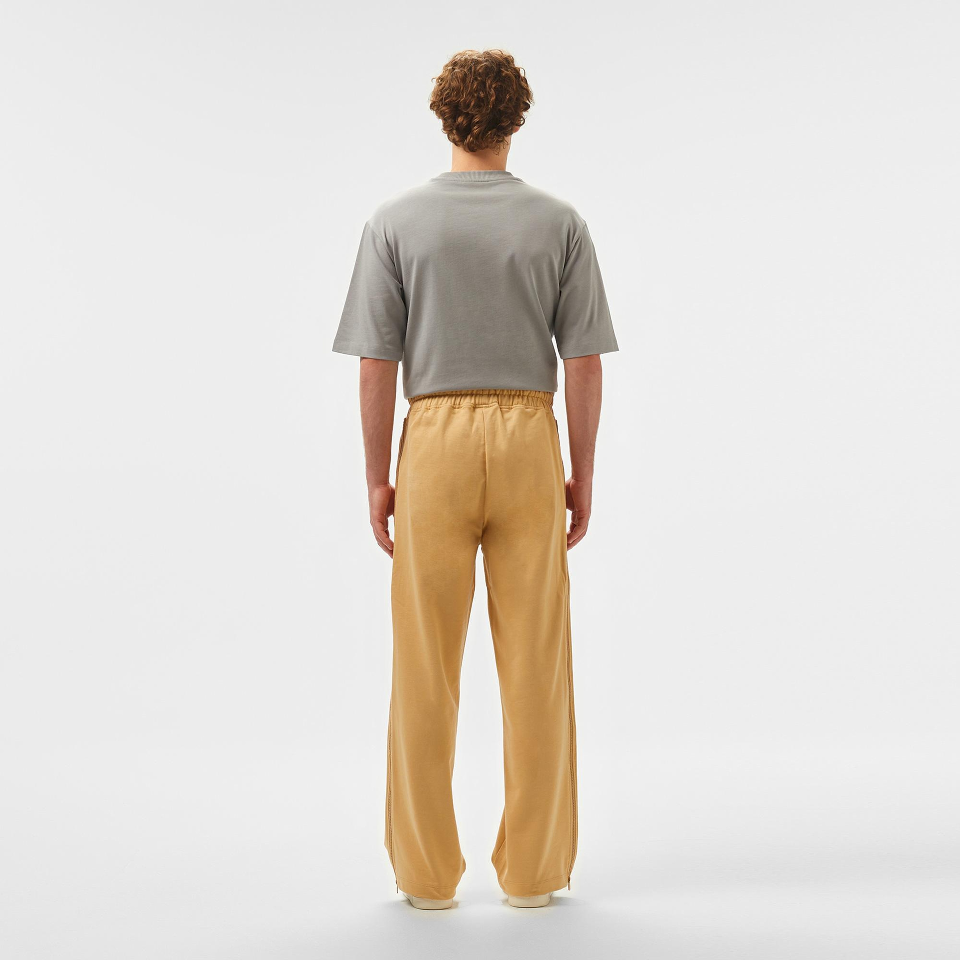 UNITED4 Oversize Zip Kadın Krem Eşofman Altı