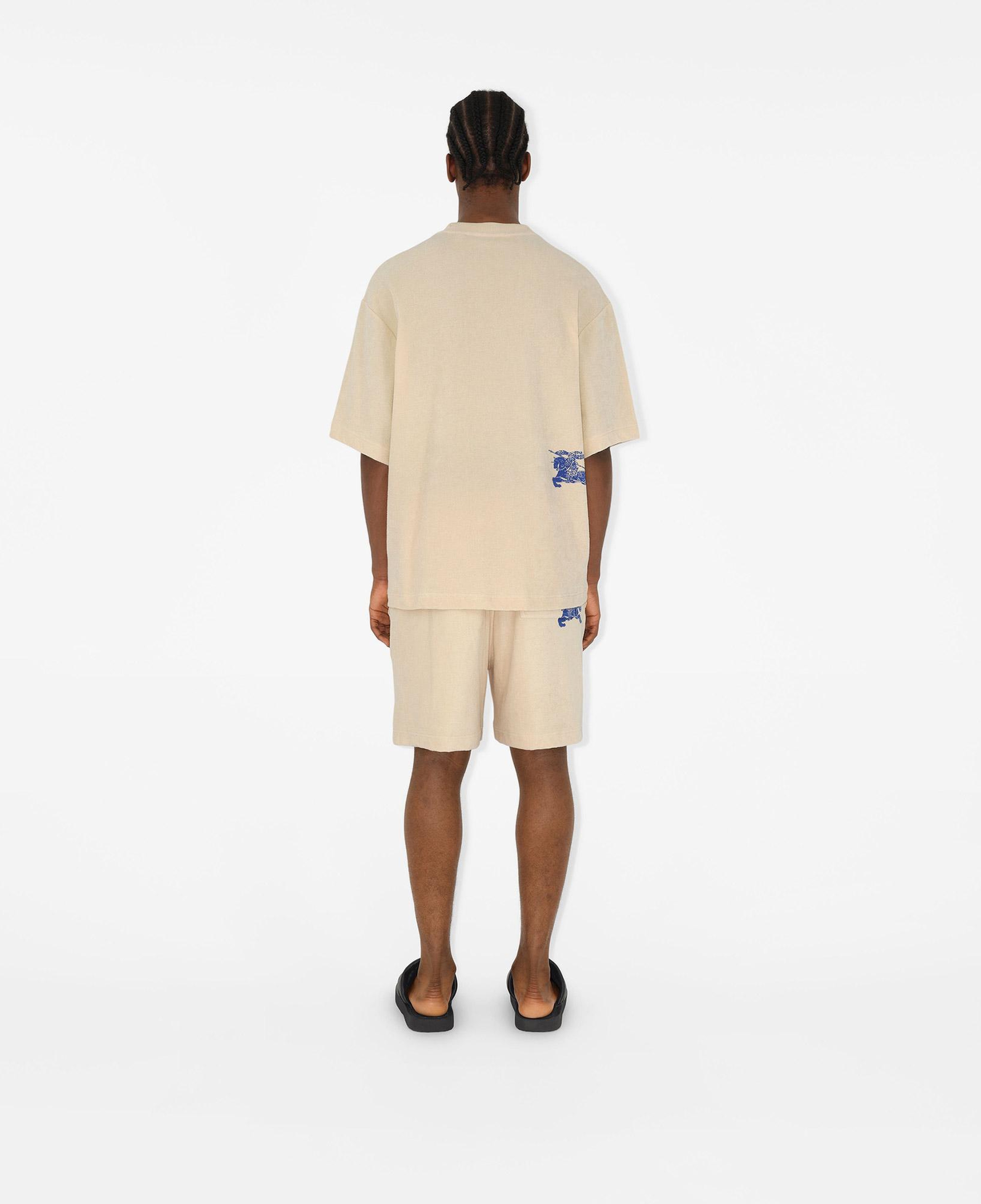Burberry Erkek Krem Şort
