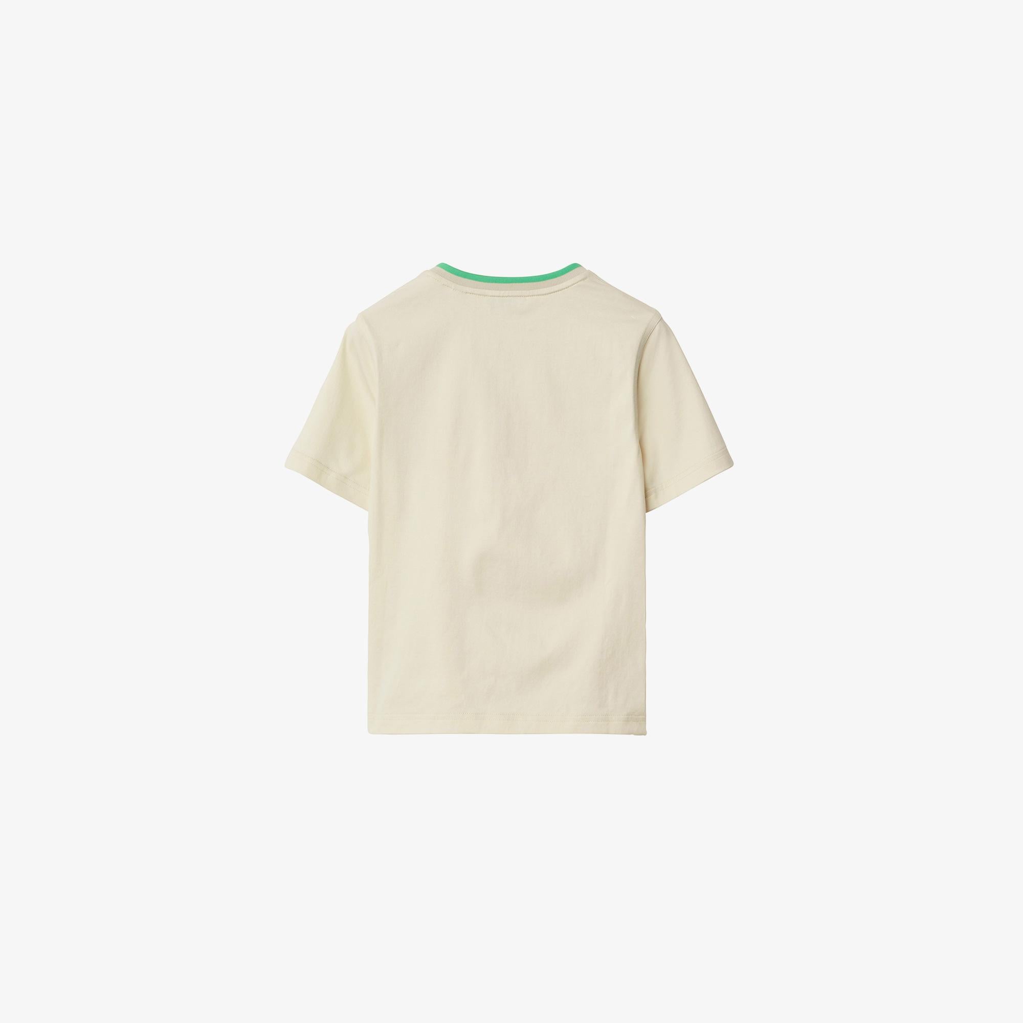 Burberry Çocuk Krem Tshirt