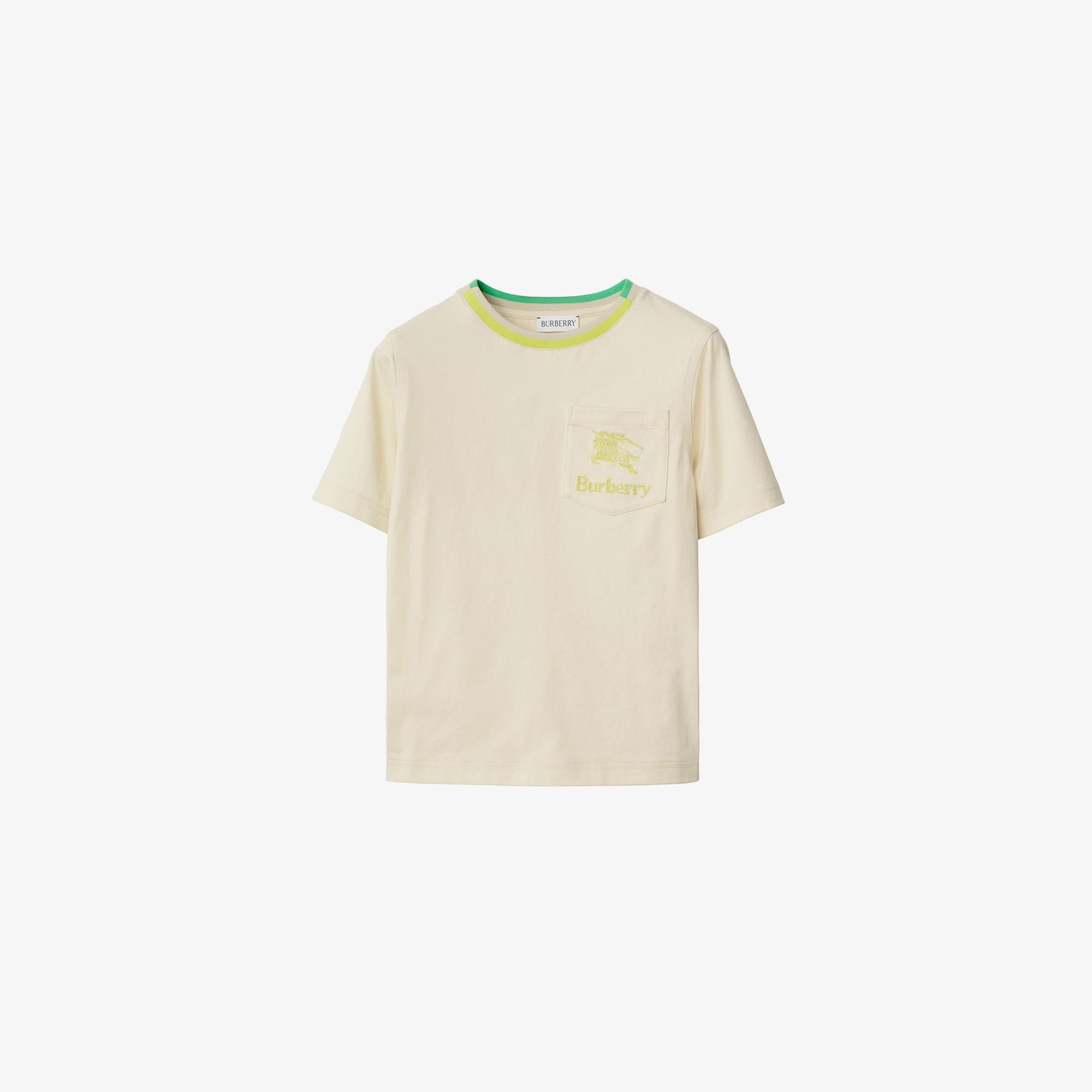 Burberry Çocuk Krem Tshirt