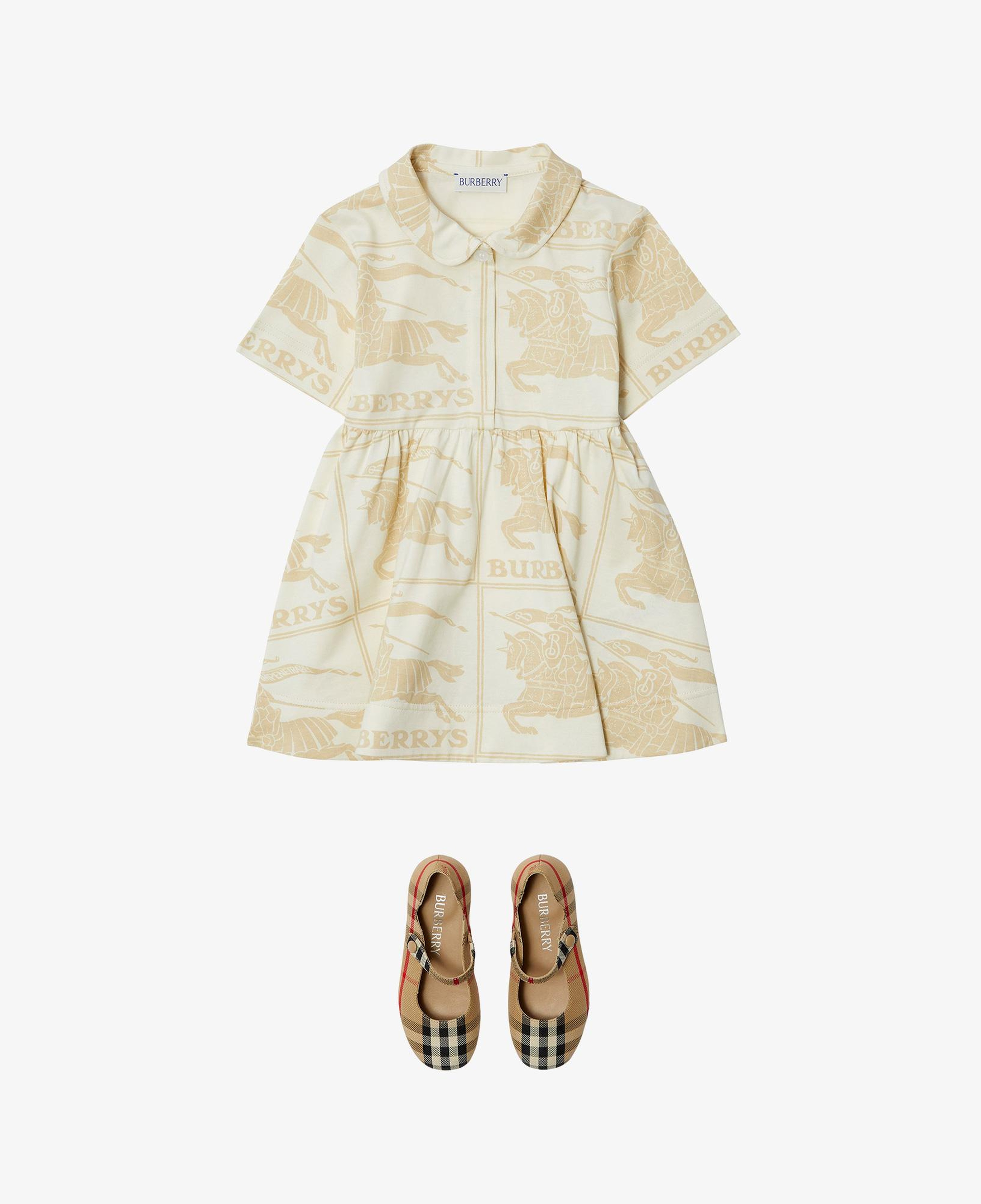 Burberry Çocuk Krem Elbise