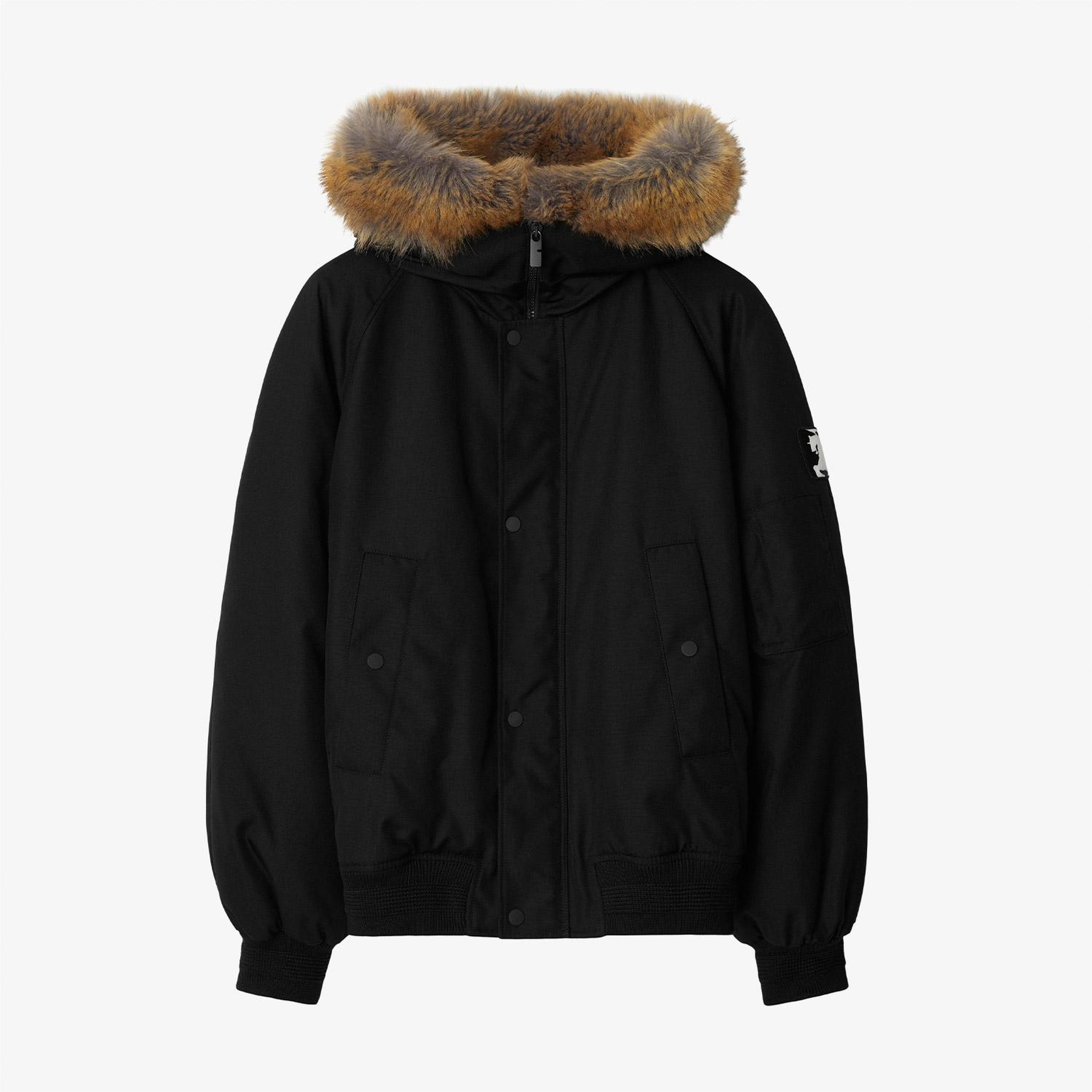 Burberry Erkek Siyah Mont
