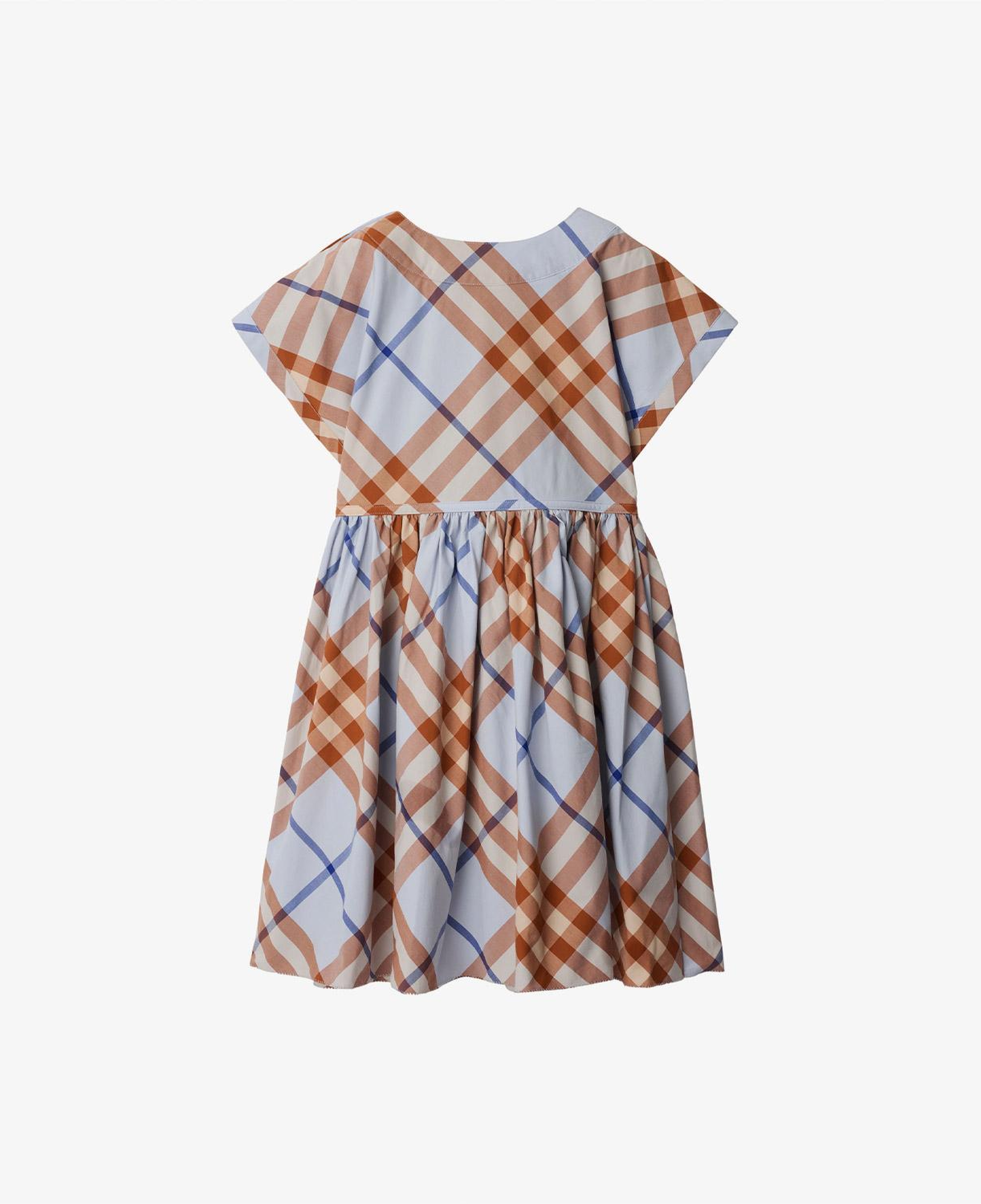 Burberry Çocuk Mavi Pamuk Elbise