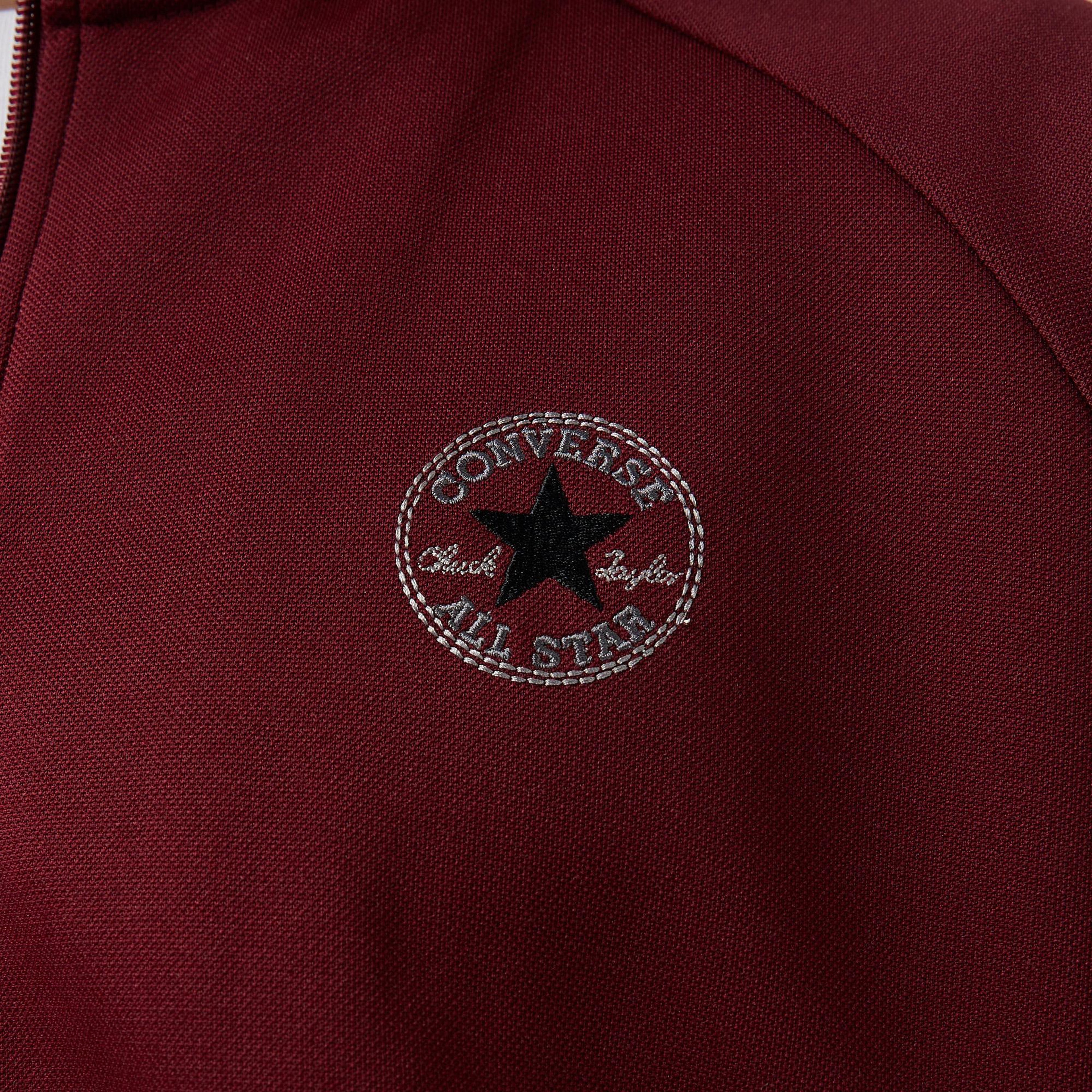 Converse Standard Fit Erkek Bordo Ceket