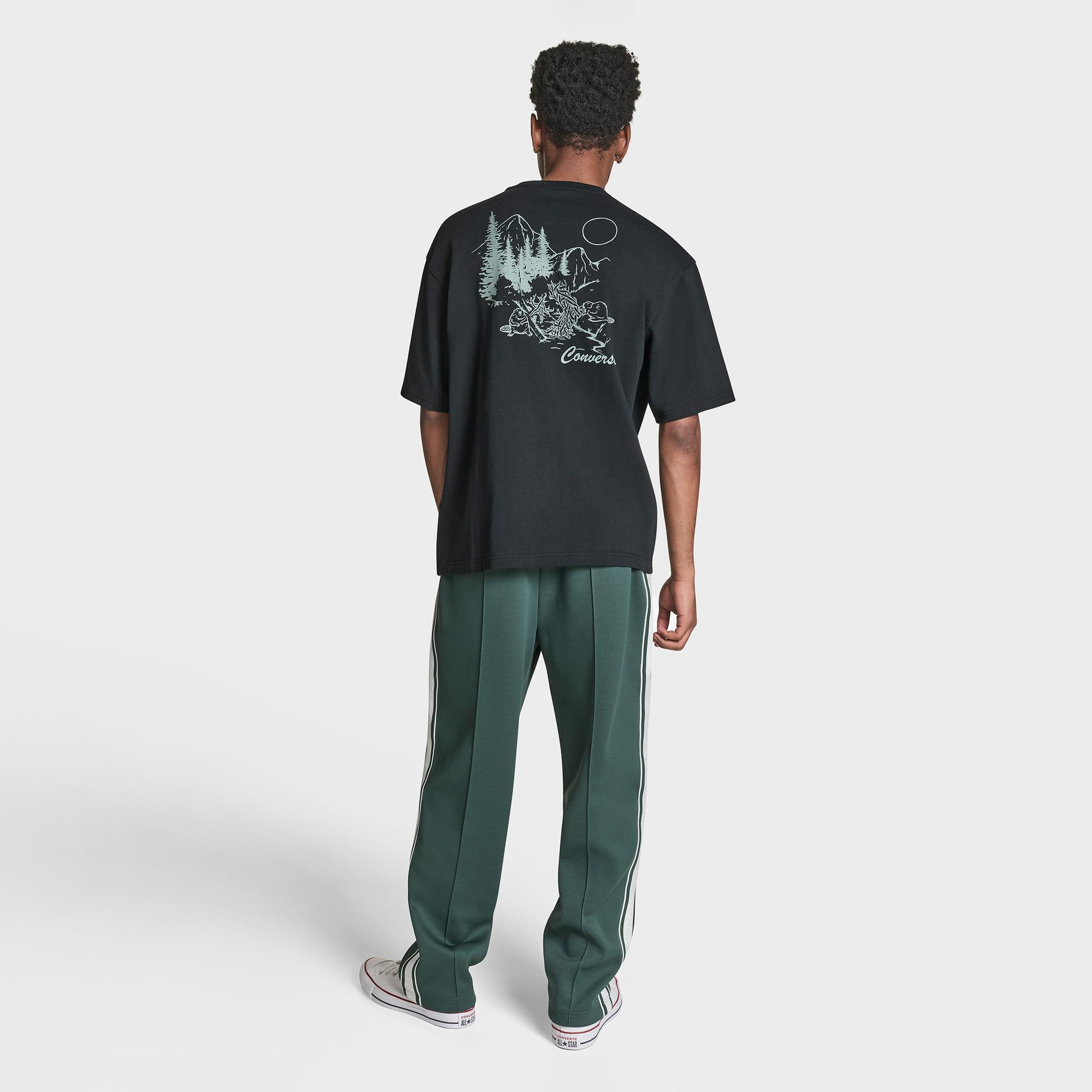 Converse Erkek Siyah T-Shirt