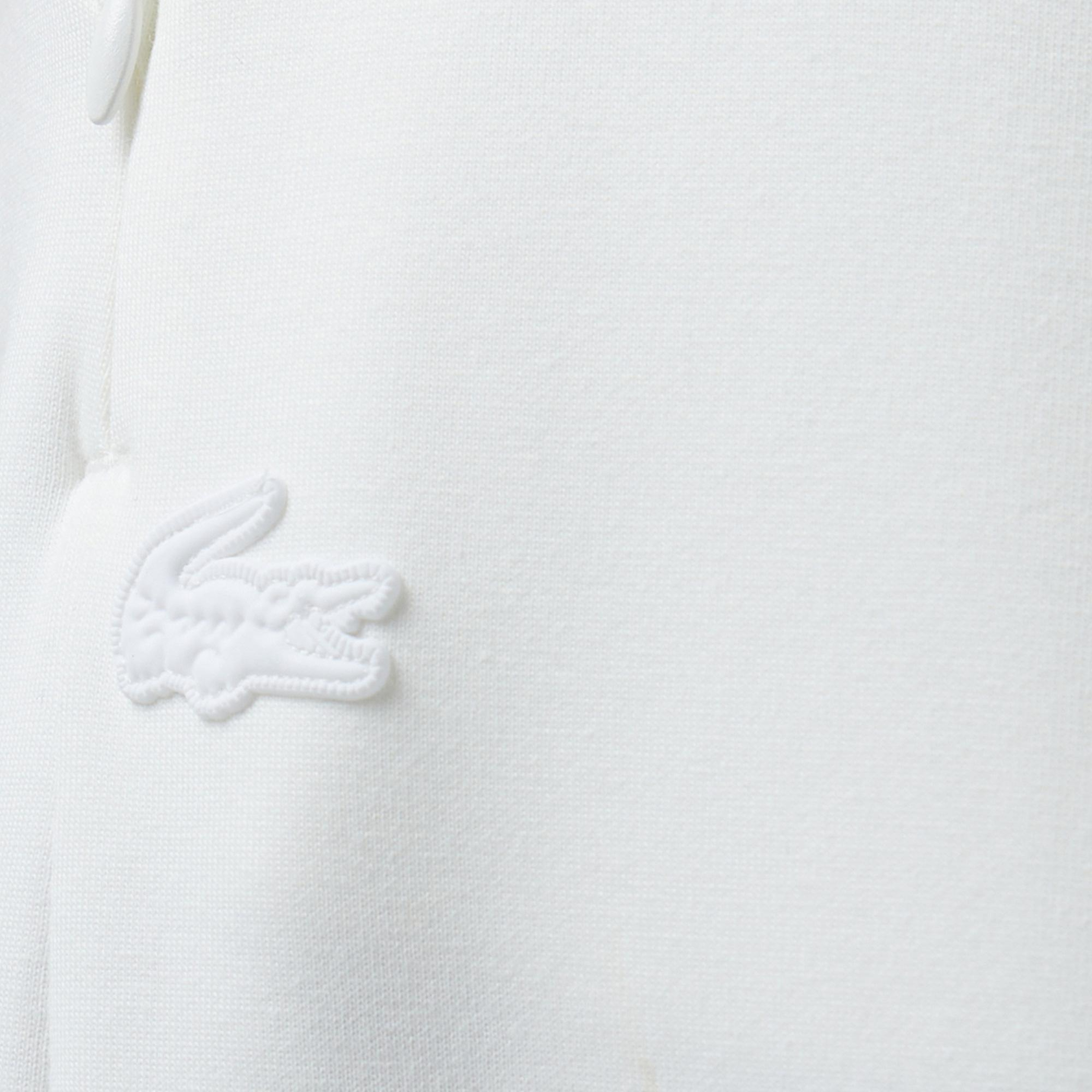 Lacoste House of SuperStep x Lacoste Kadın Beyaz Eşofman Altı