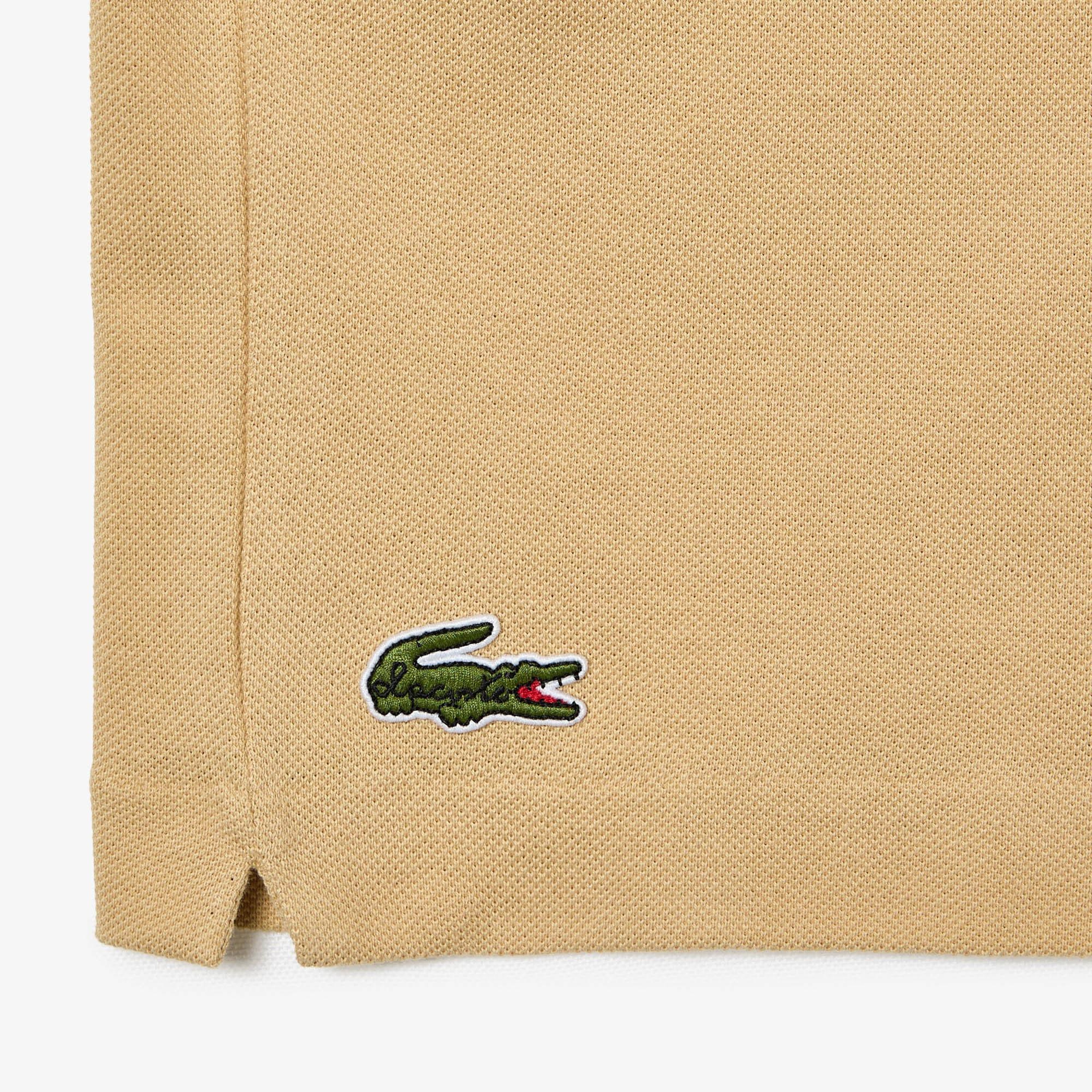 Lacoste L.12.12 Erkek Classic Fit Baskılı Bej Polo