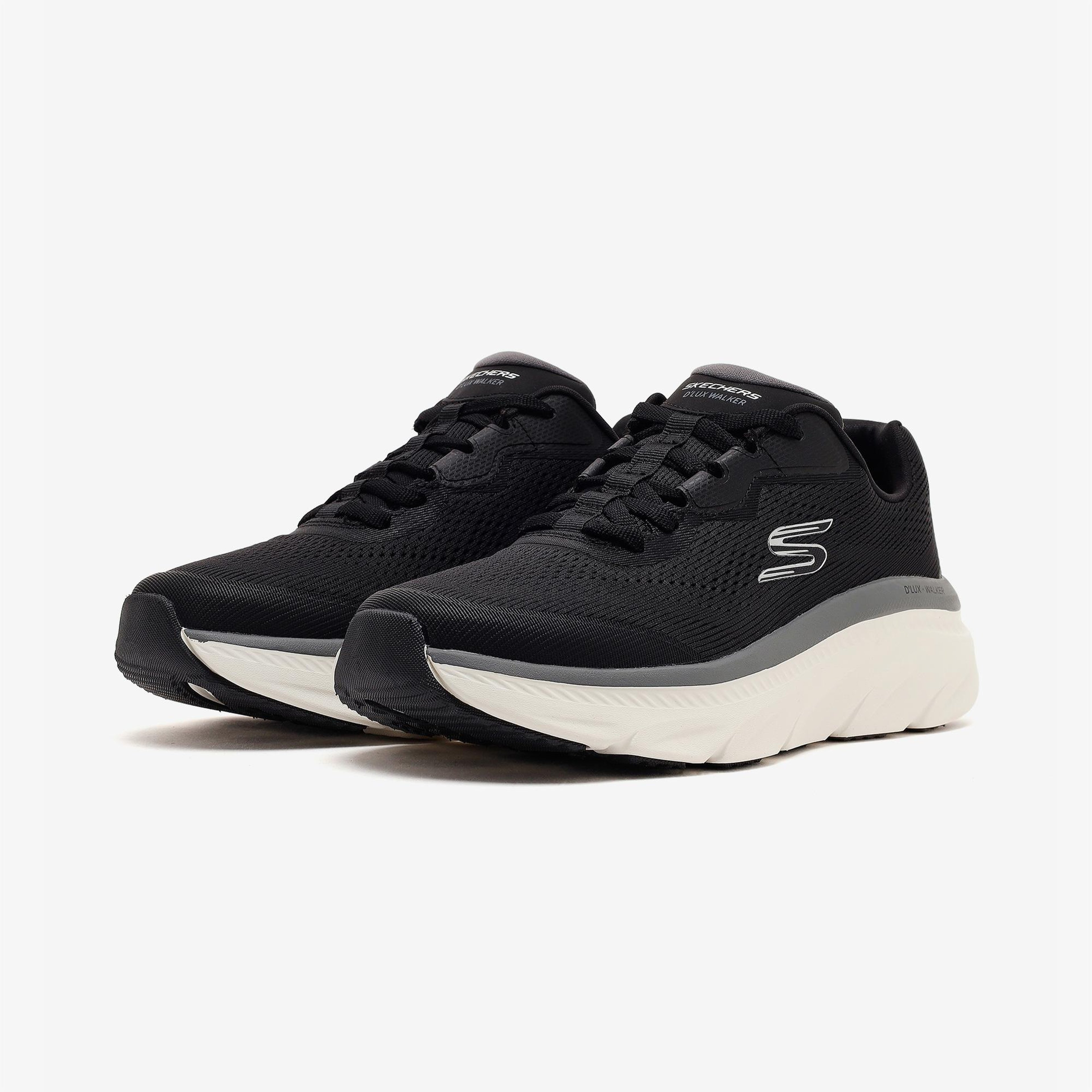 Skechers D'Lux Walker 3.0 Erkek Siyah Spor Ayakkabı