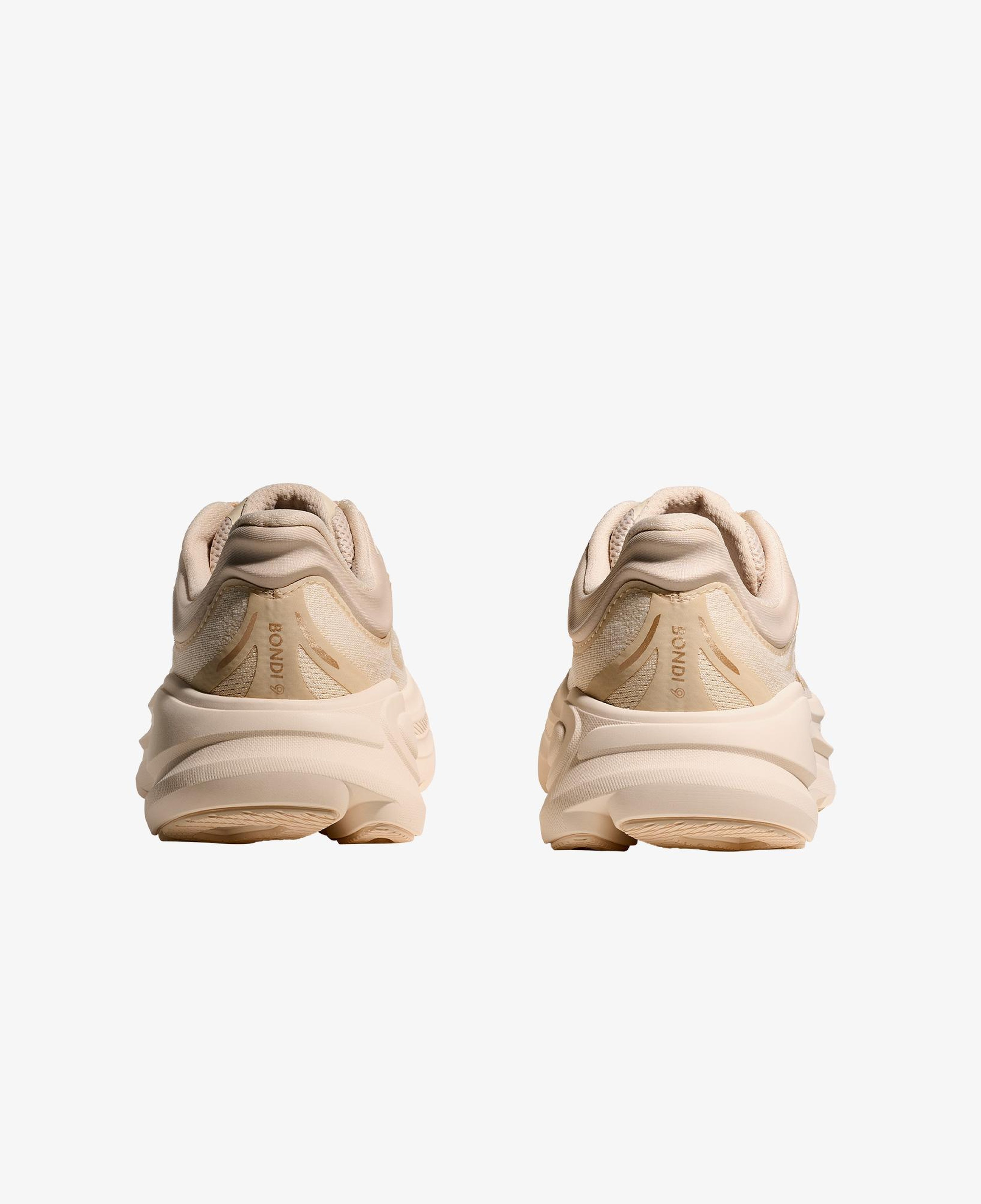Hoka Bondi 9 Kadın Bej Koşu Ayakkabısı