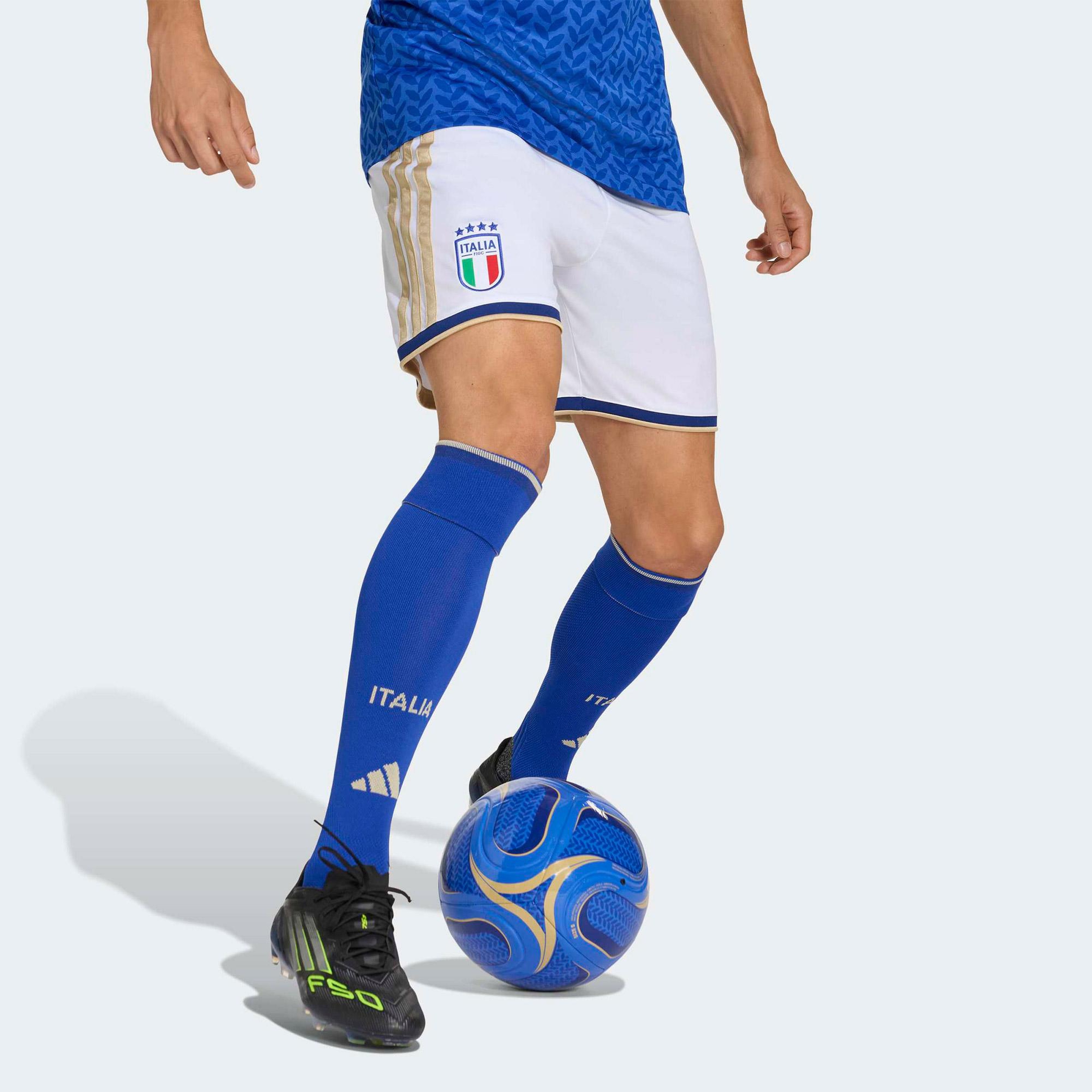 adidas İtalya 26 İç Saha Erkek Beyaz Şort