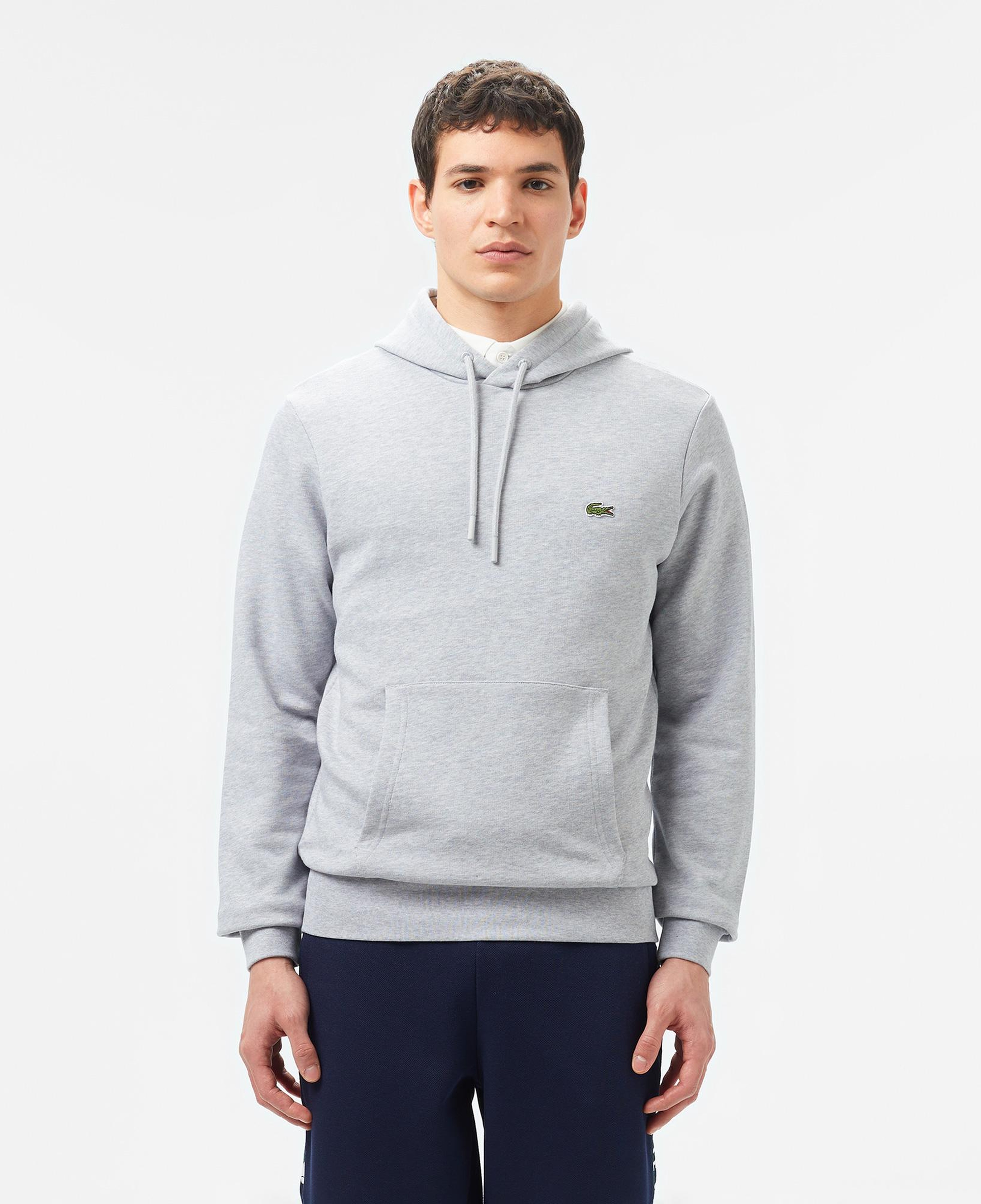 Lacoste Classic Fit Erkek Gri Sweatshirt