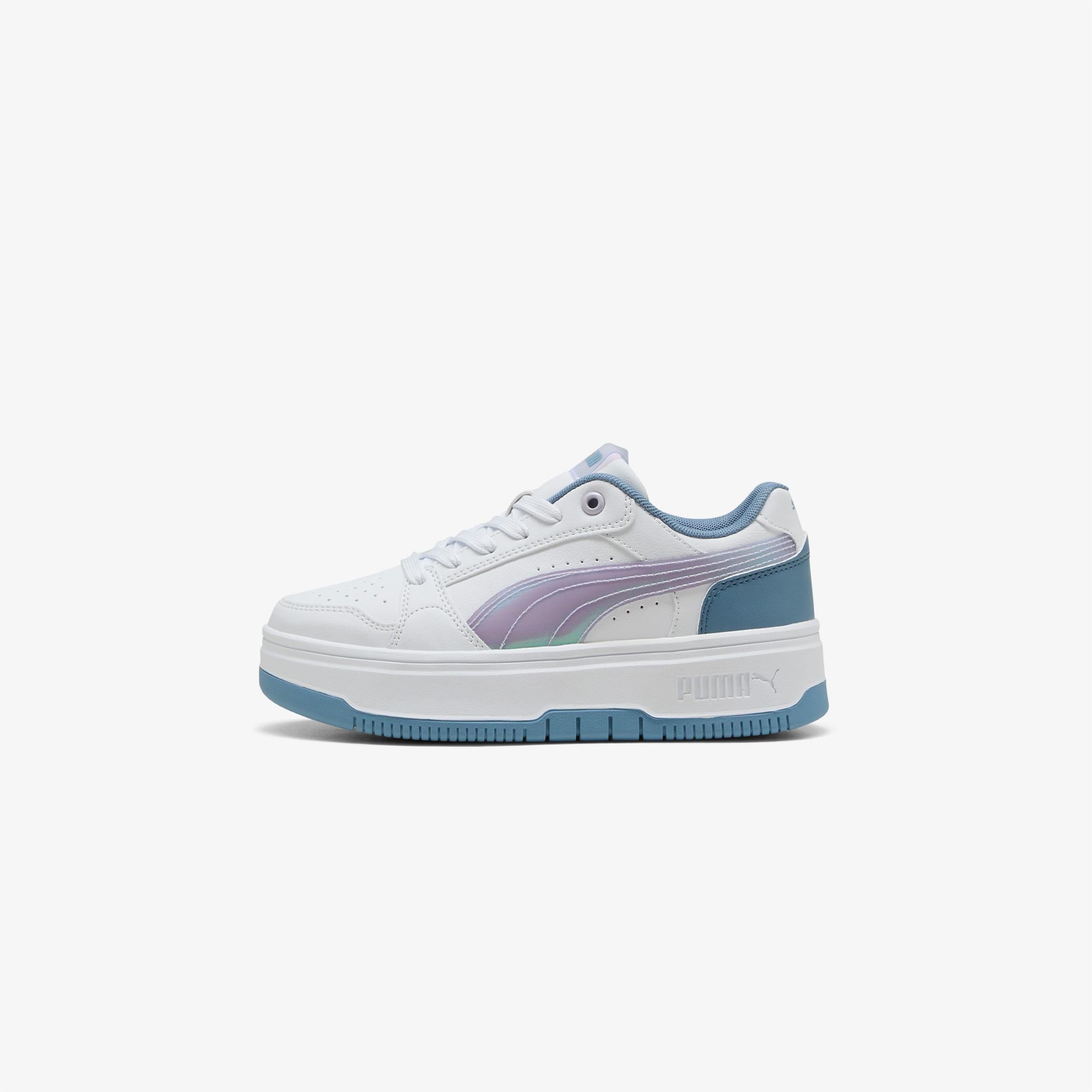 Puma Rebound Femme Space Belle Çocuk Beyaz Spor Ayakkabı