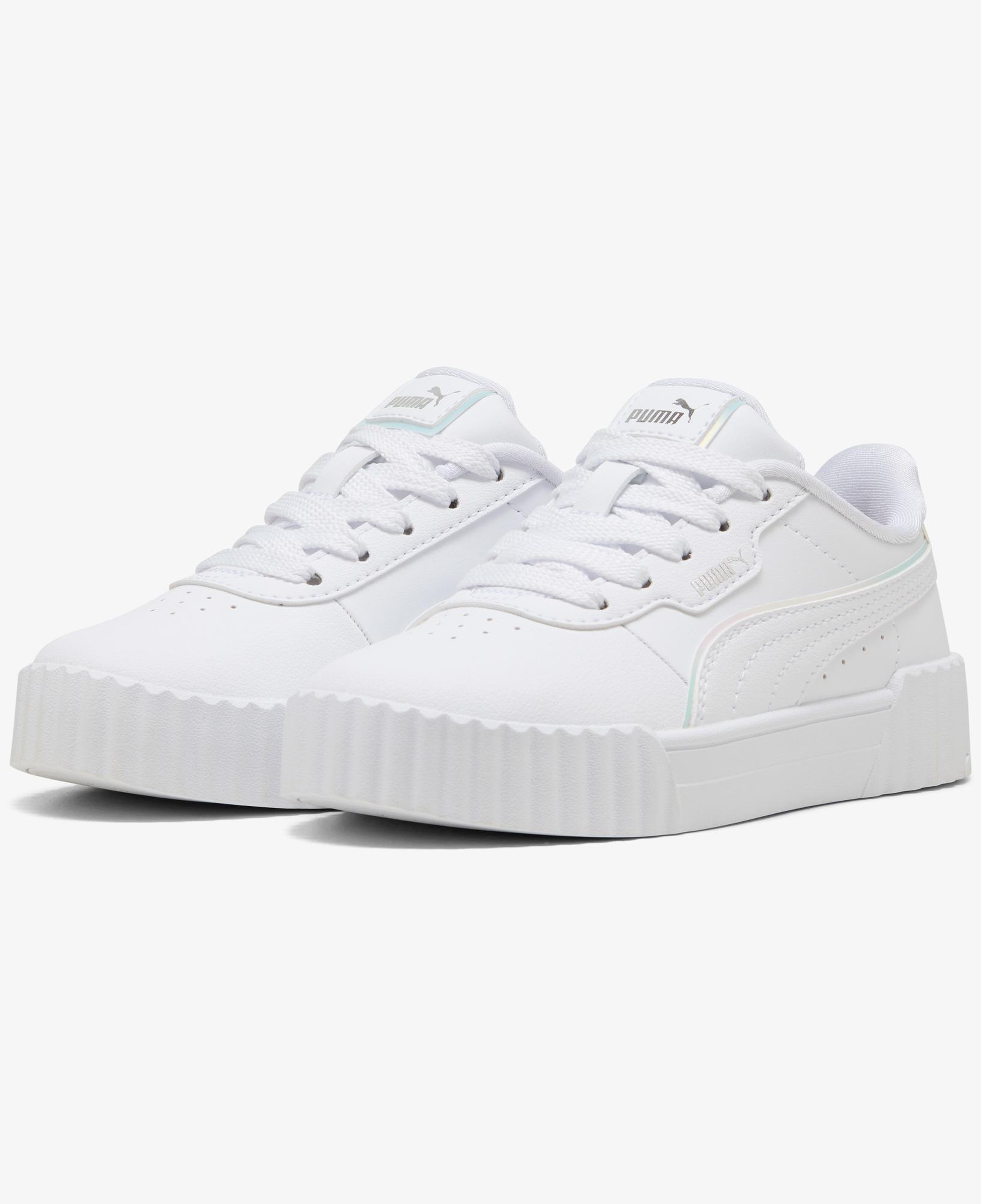 Puma Carina 3.0 Holo 2.0 Çocuk Beyaz Spor Ayakkabı