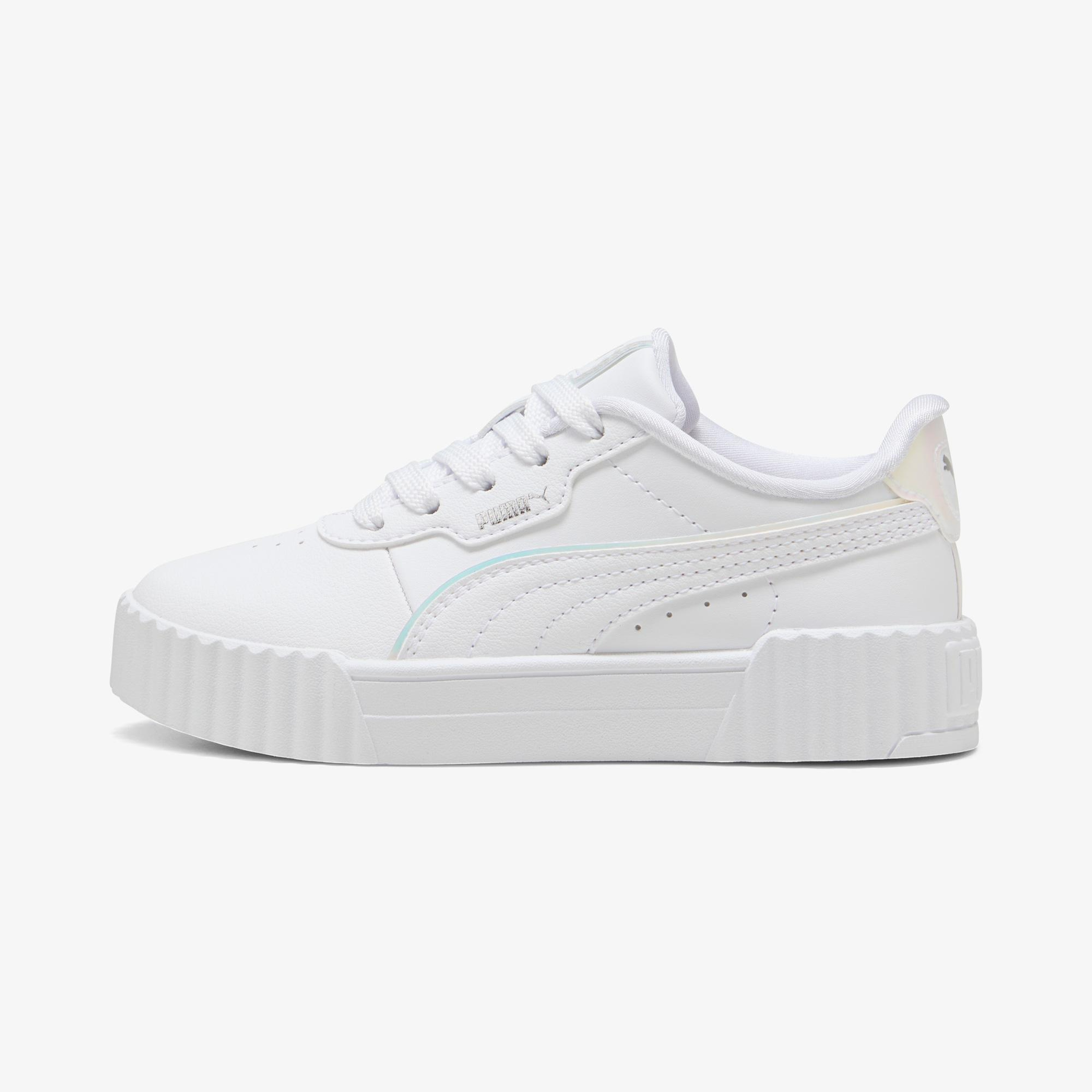 Puma Carina 3.0 Holo 2.0 Çocuk Beyaz Spor Ayakkabı