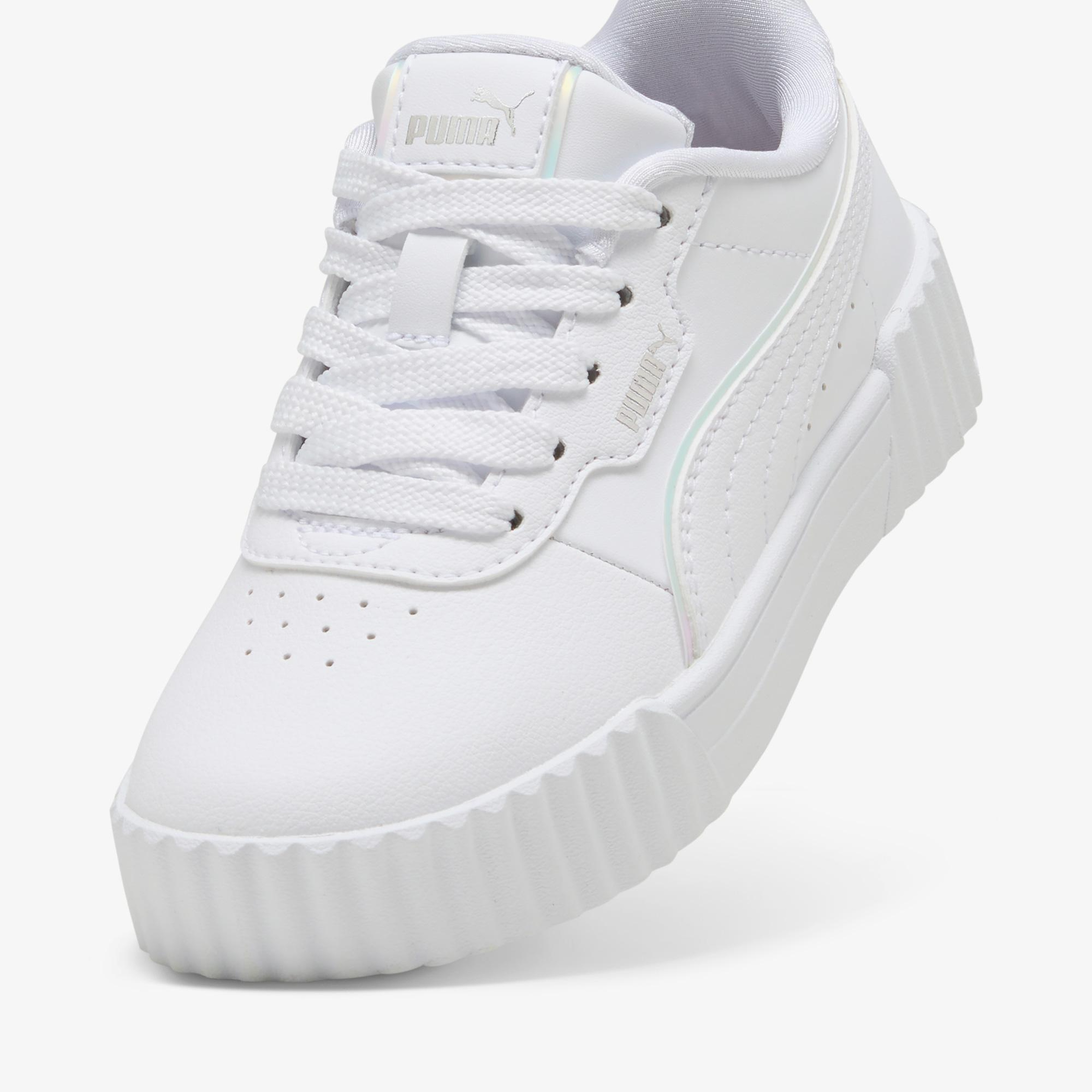 Puma Carina 3.0 Holo 2.0 Çocuk Beyaz Spor Ayakkabı