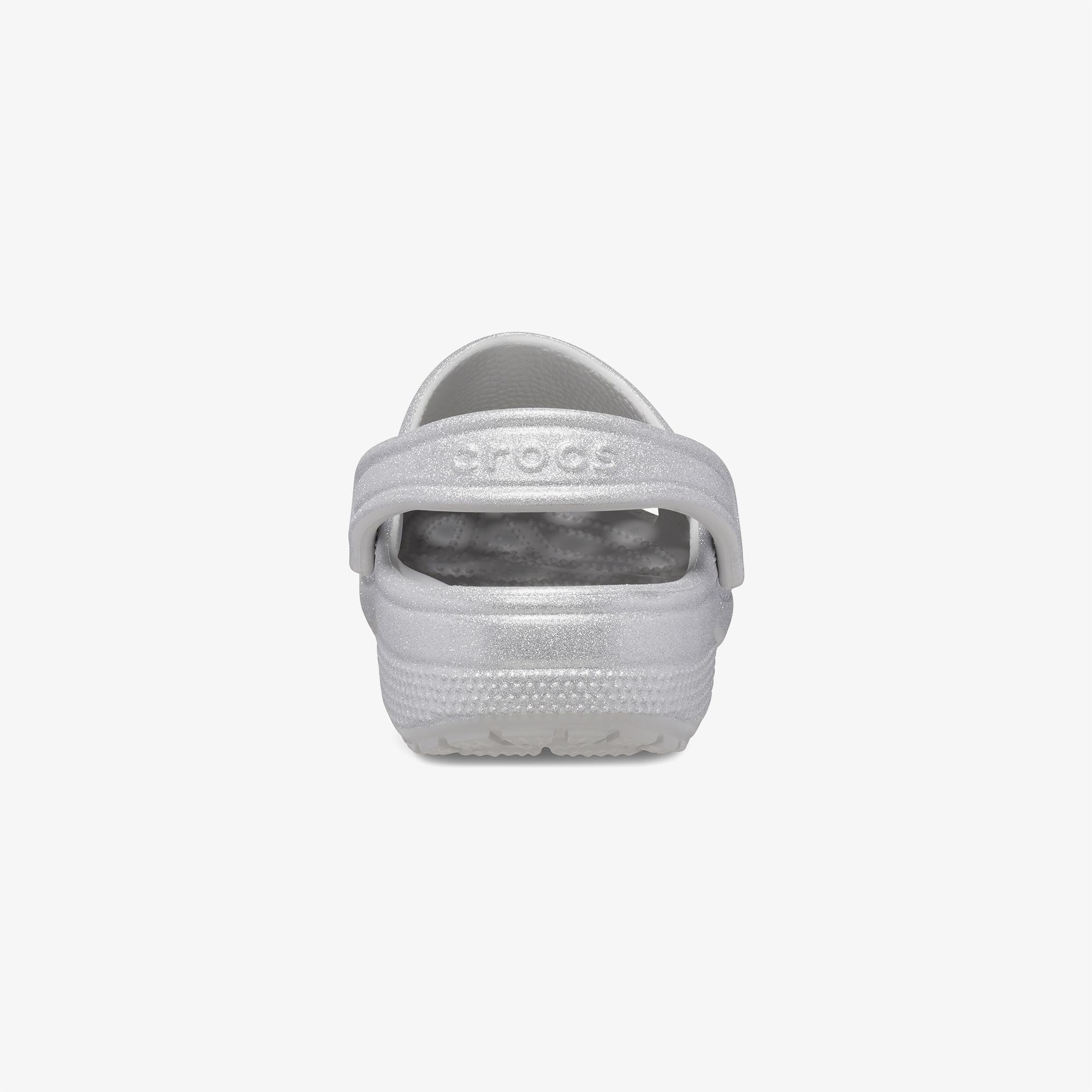 Crocs Classic Glitter Kadın Gri Terlik