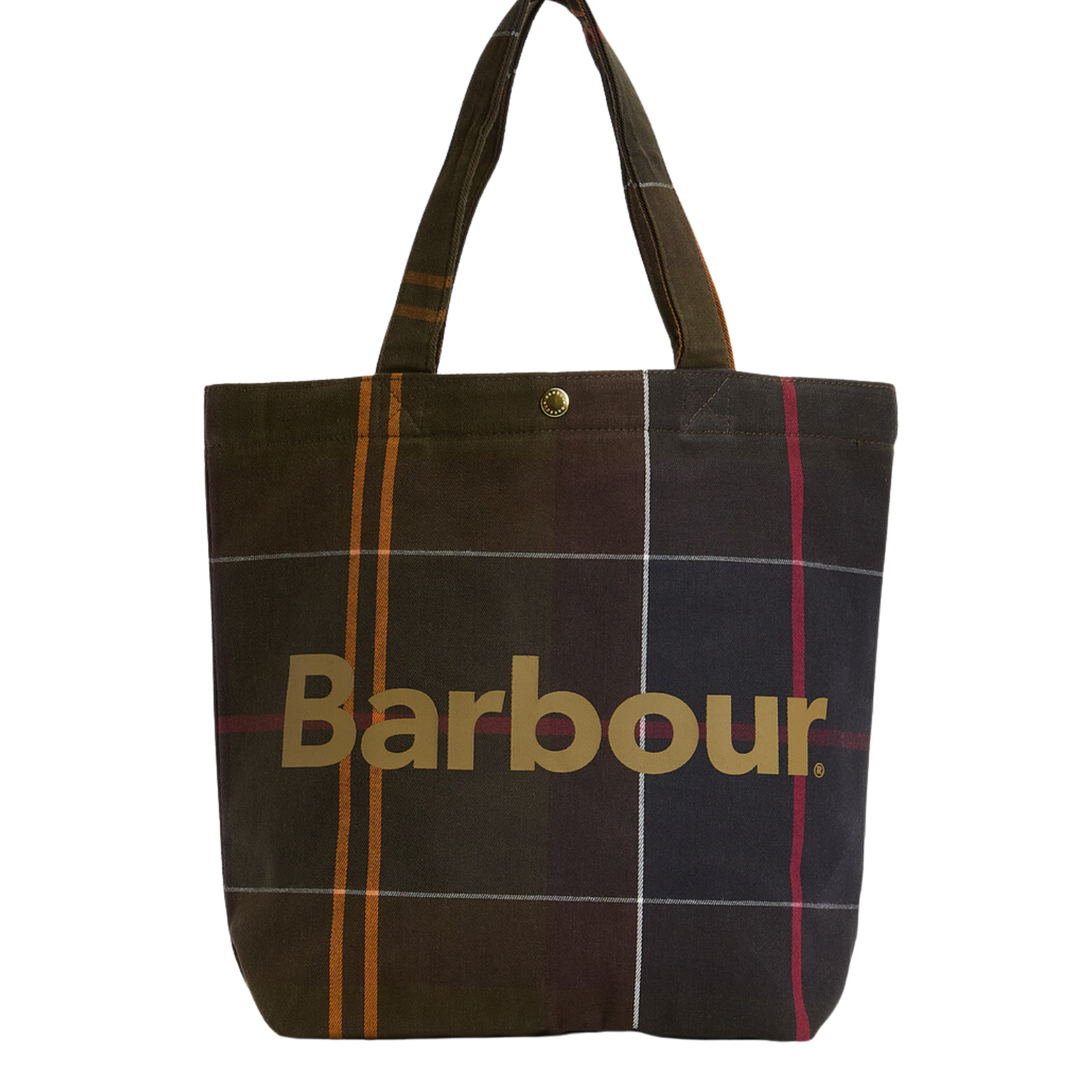 Barbour Mini Telfield Tartan Tote Çanta