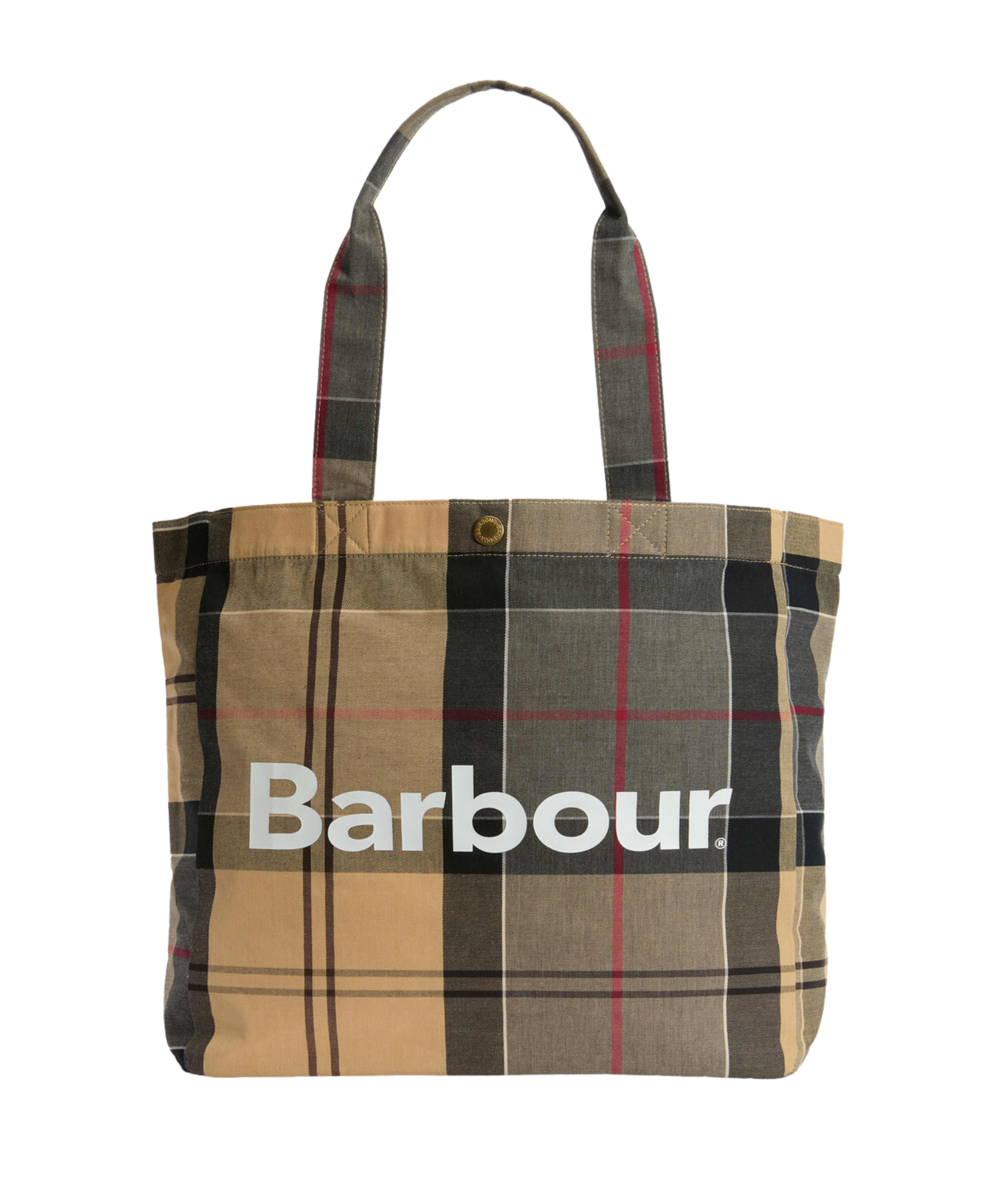Barbour Telfield Tartan Tote Kol Çantası