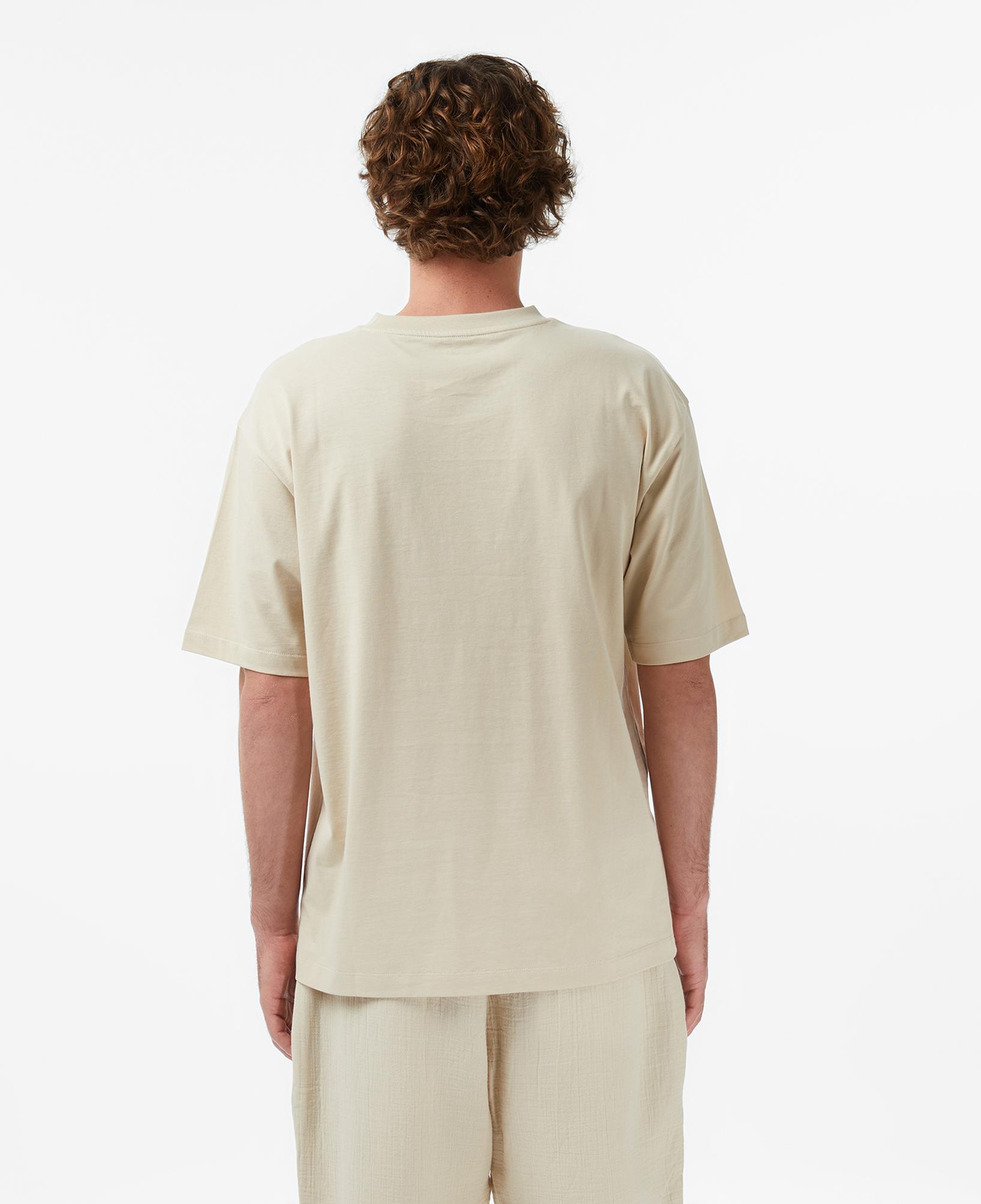 UNITED4 Regular Fit Erkek Krem T-Shirt