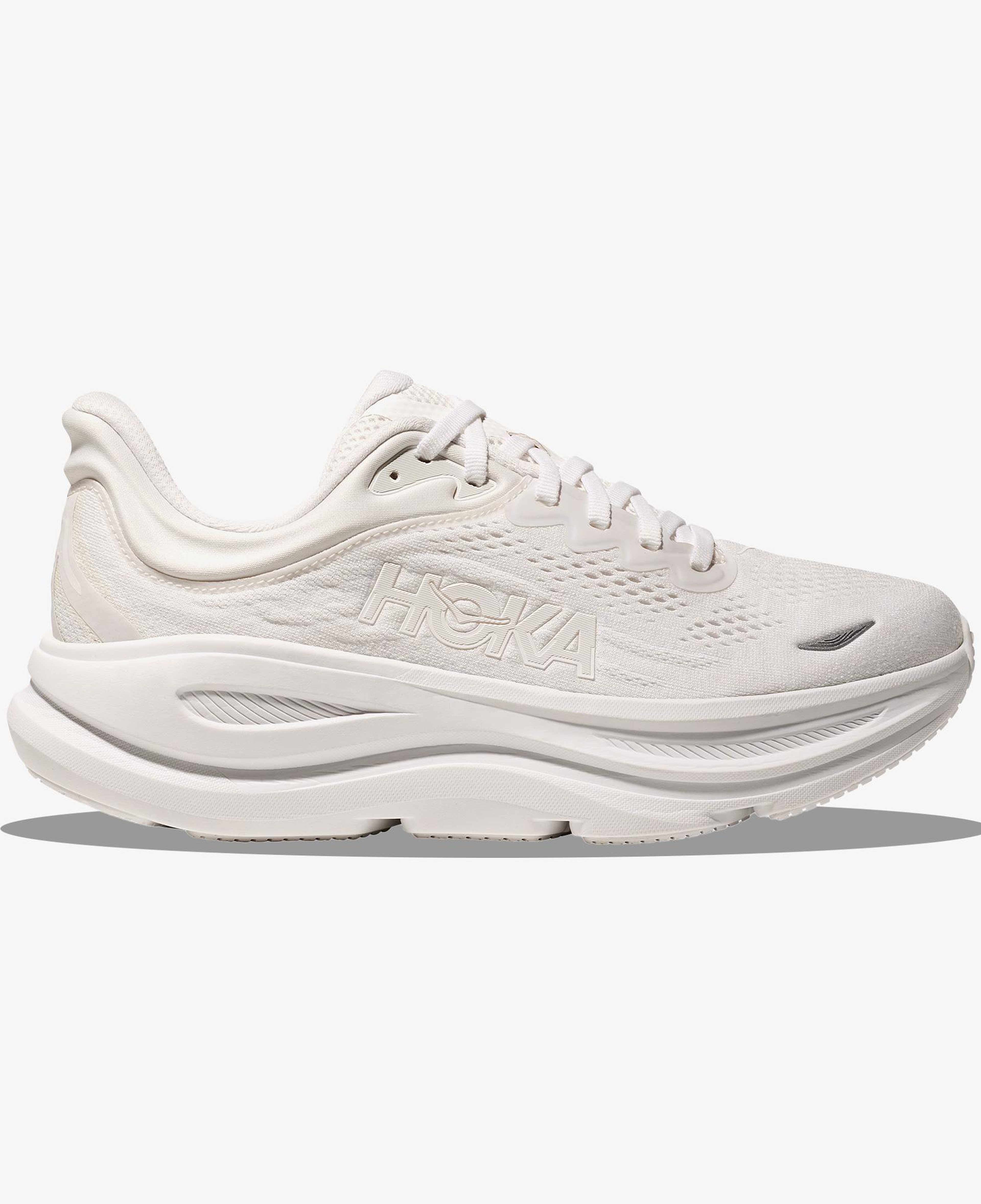 Hoka Bondi 9 Kadın Beyaz Yol Koşu Ayakkabısı