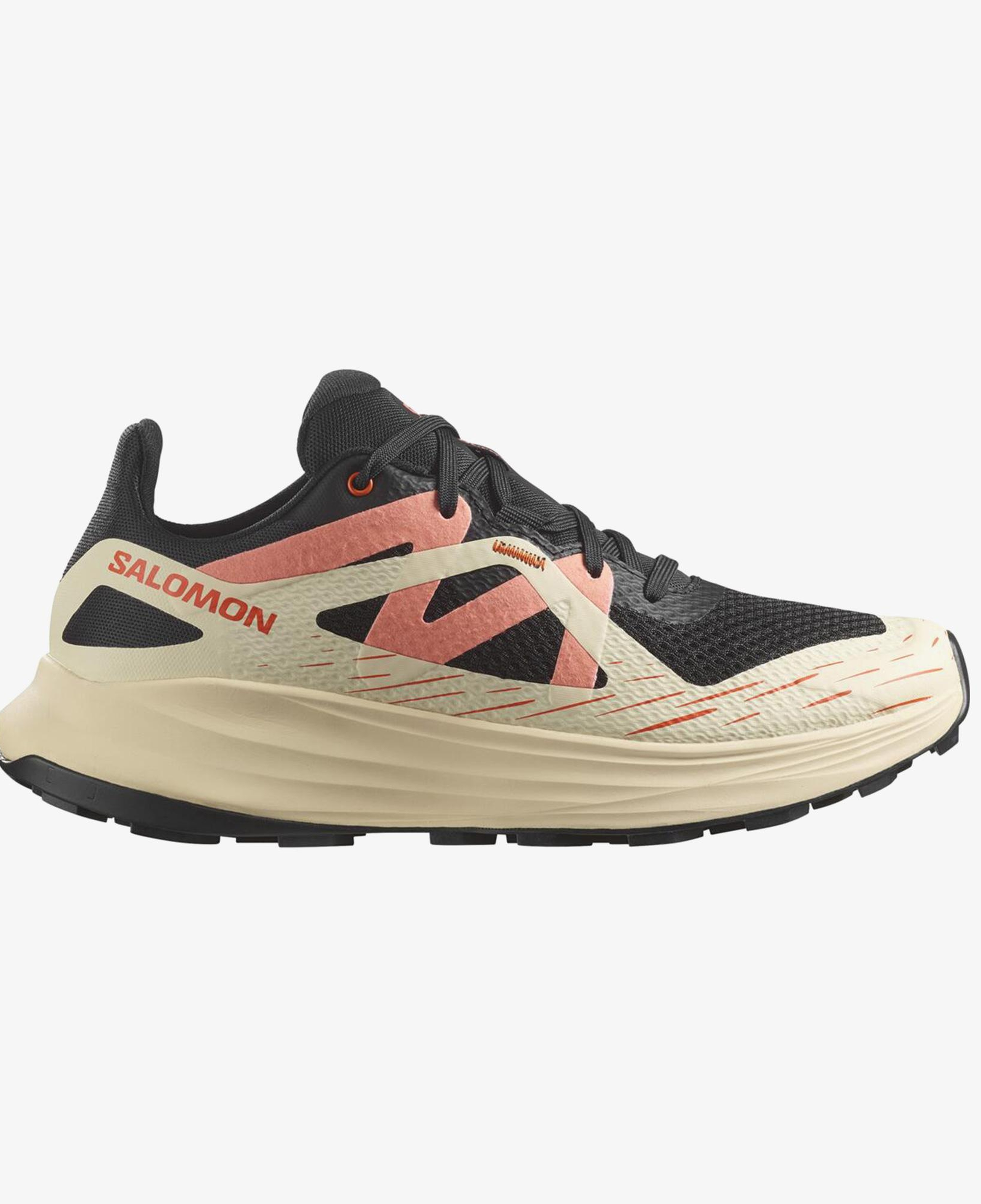 Salomon Ultra Flow Kadın Bej/Siyah Koşu Ayakkabısı