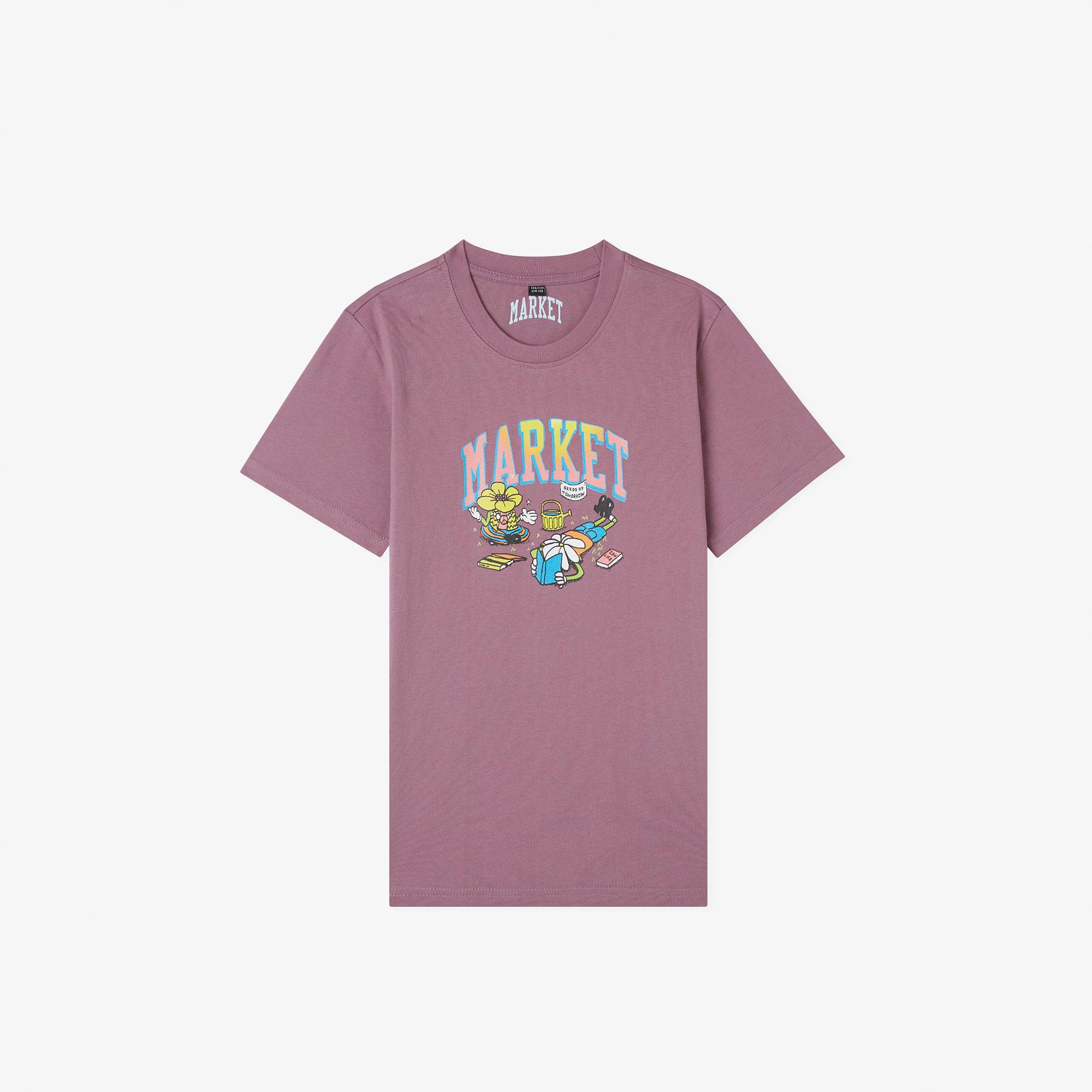 Market Seeds Of Tomorrow Çocuk Gri T-Shirt