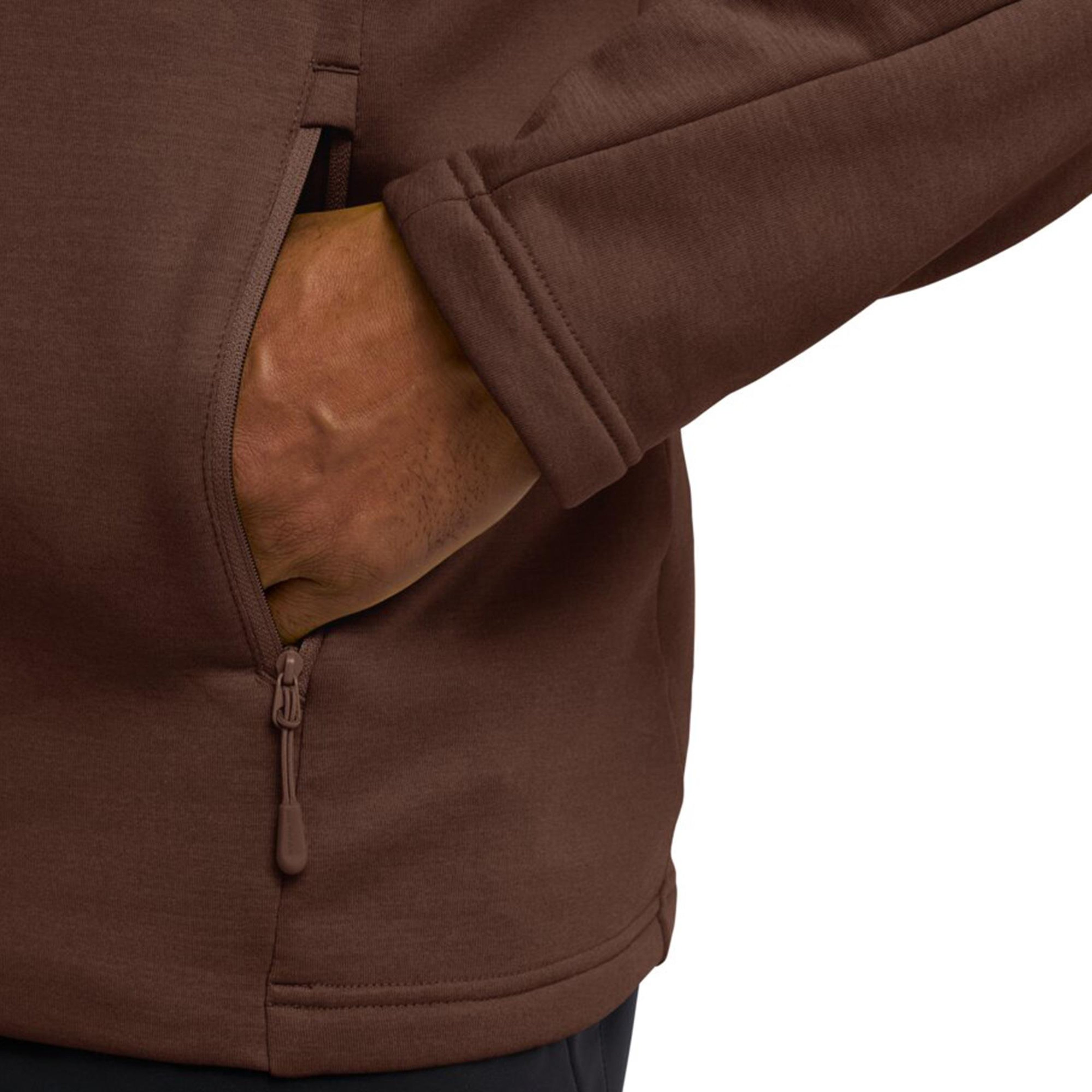 Jack Wolfskin Peak District Full Zipped Erkek kahverengi Ceket