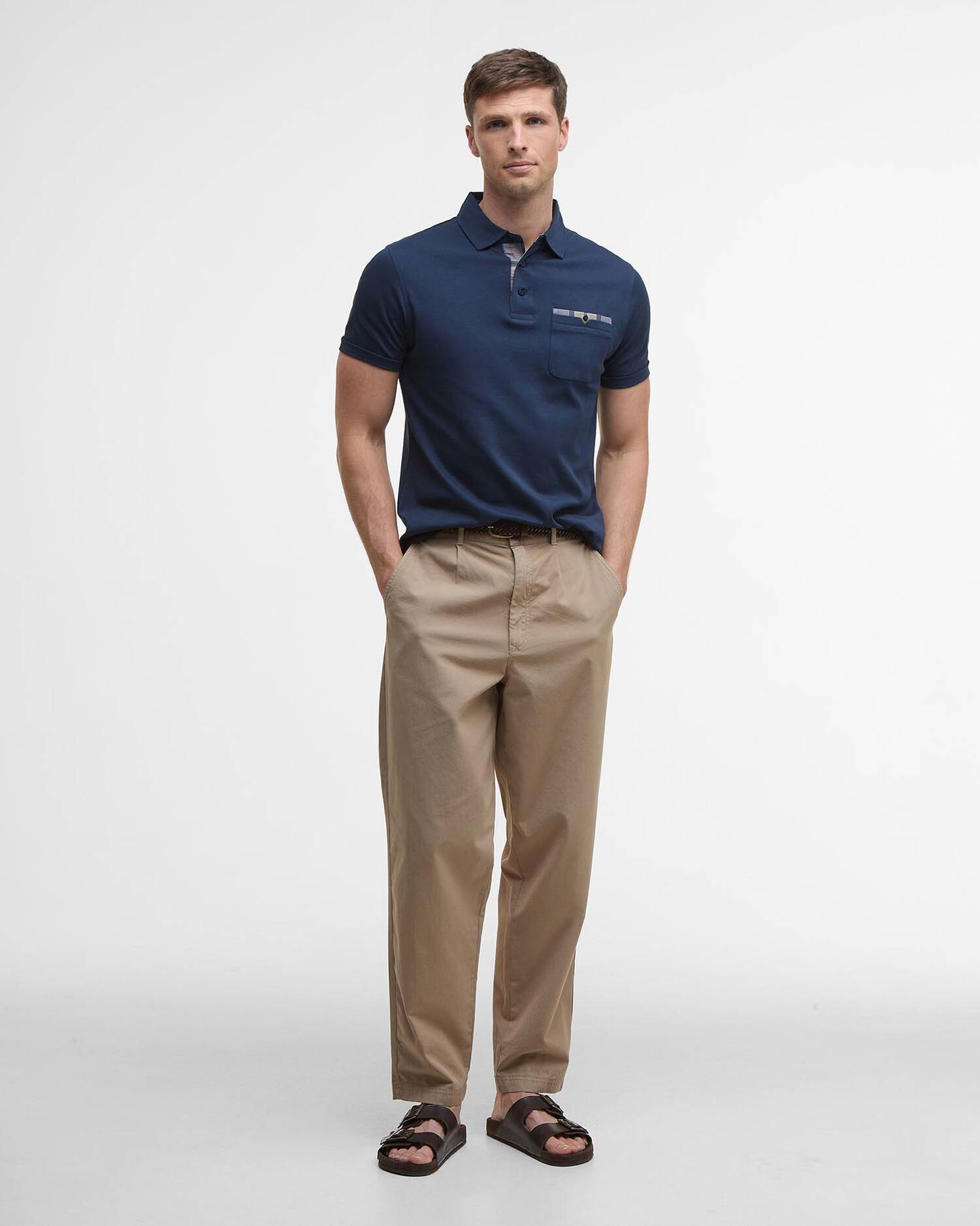Barbour Premium Corpatch Tailored Polo Yaka