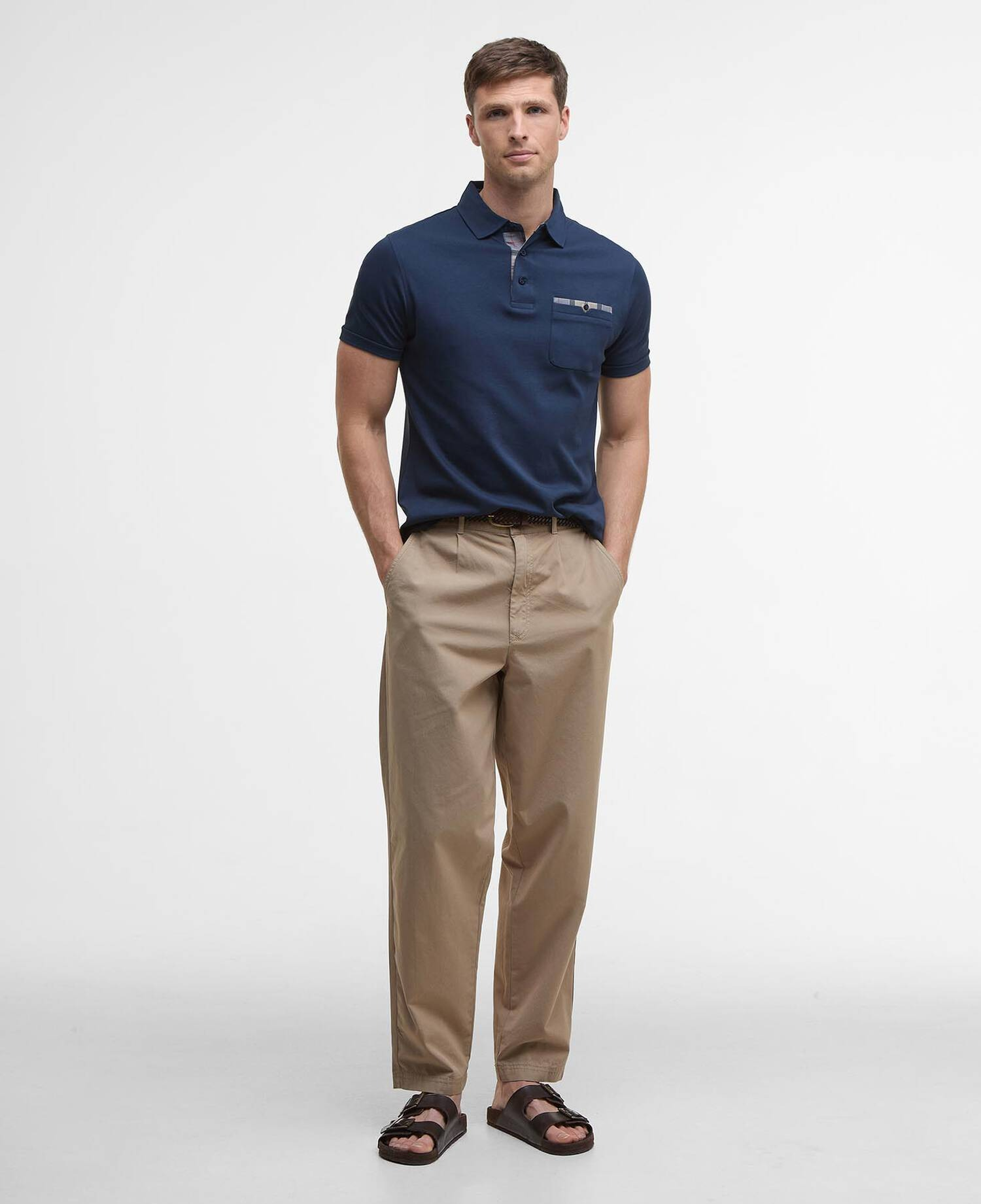 Barbour Premium Corpatch Tailored Polo Yaka