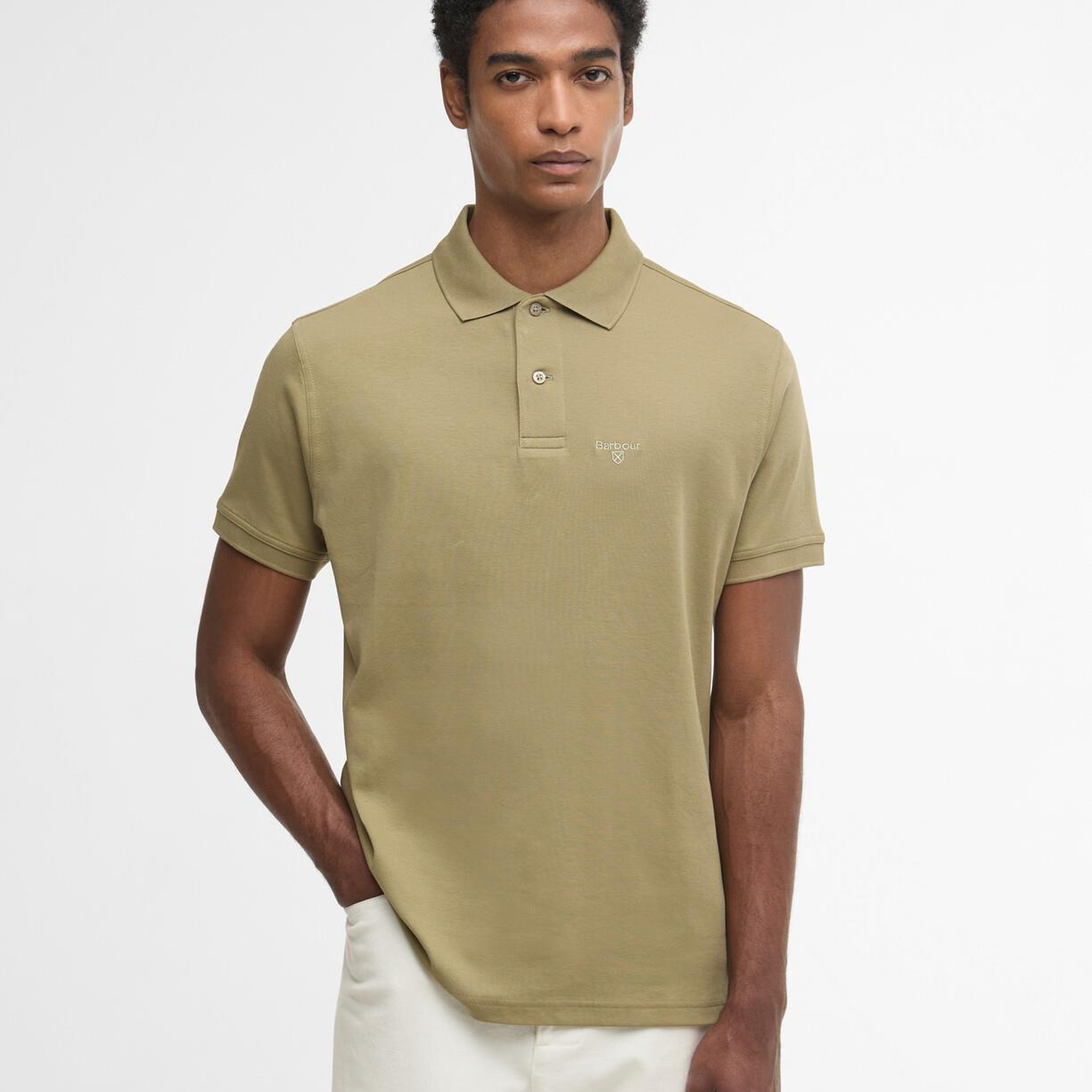 Barbour Hylton Interlock Tailored Fit Polo Yaka