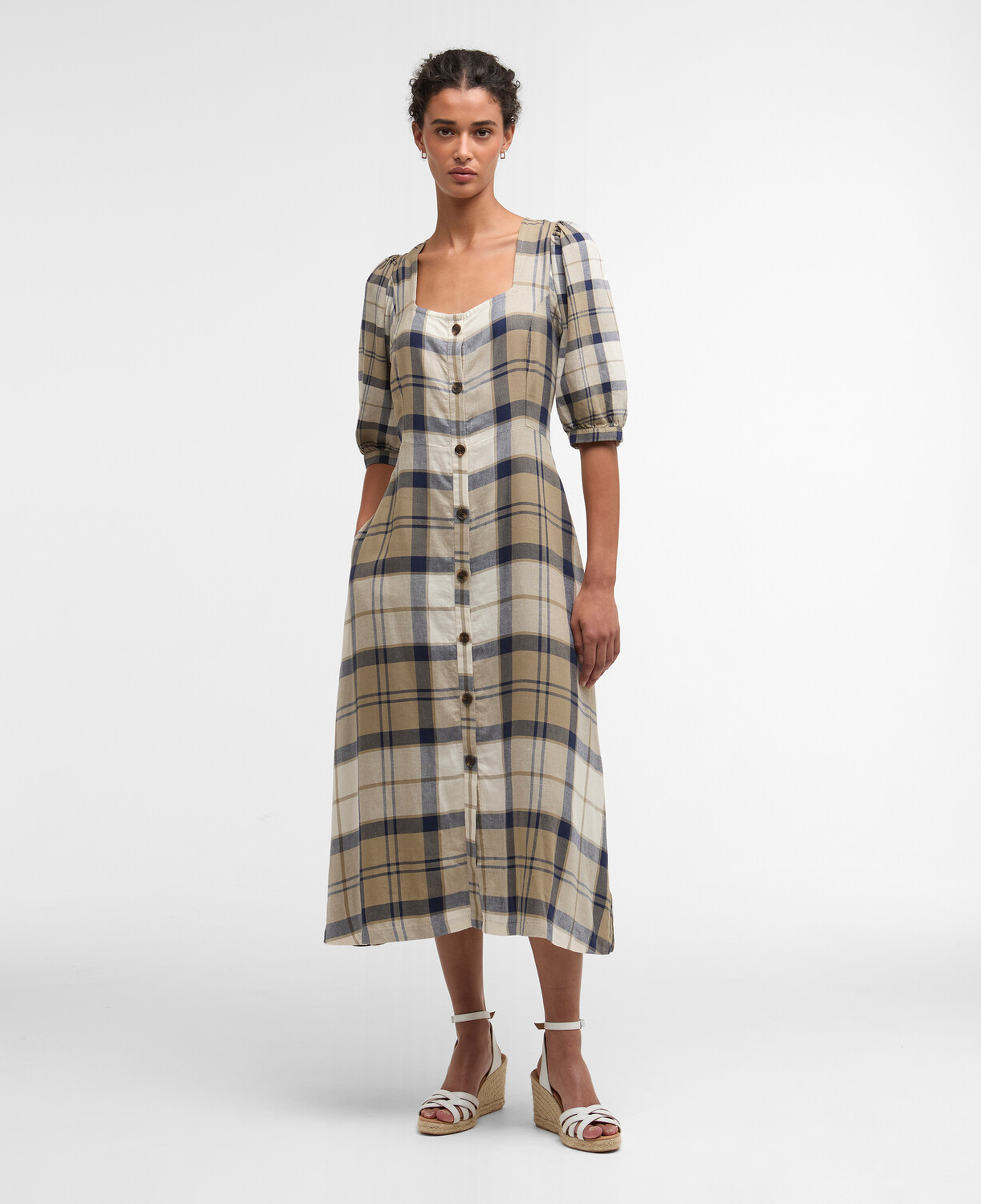 Barbour Ballina Midi Elbise
