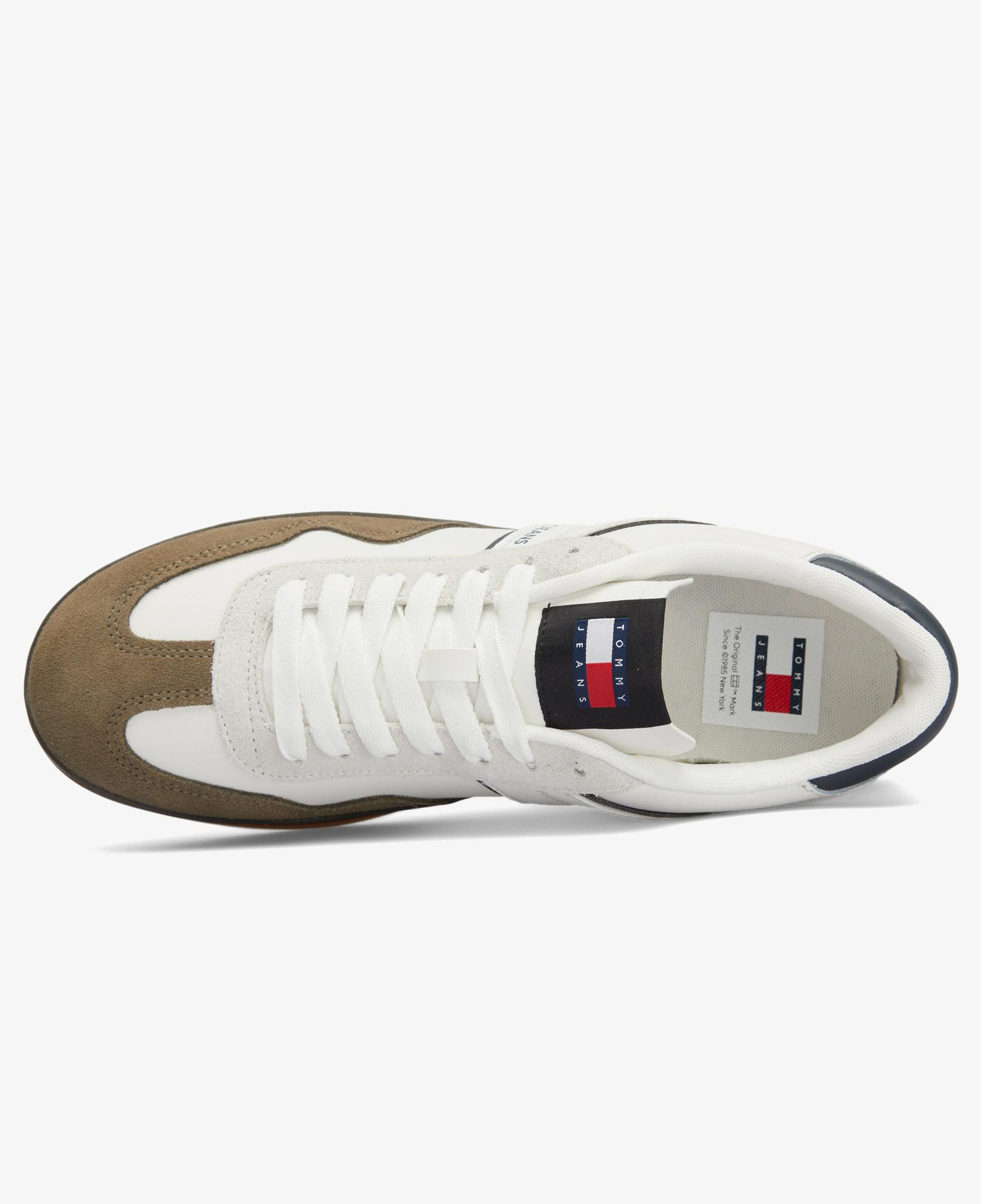 Tommy Jeans The Greenwich Retro Erkek Beyaz Spor Ayakkabı