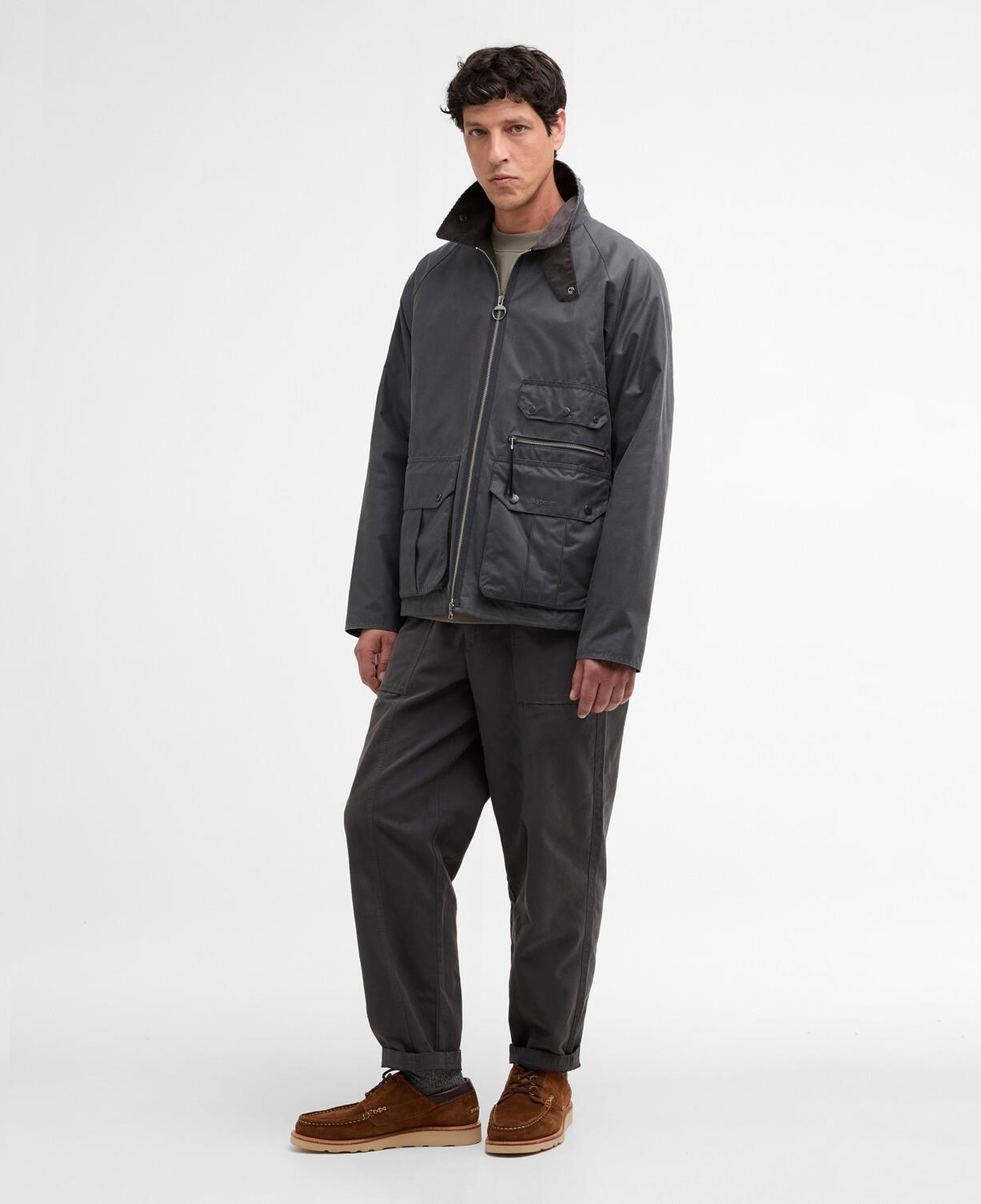 Barbour Re-Engineered Blackett Spey Yağlı Ceket