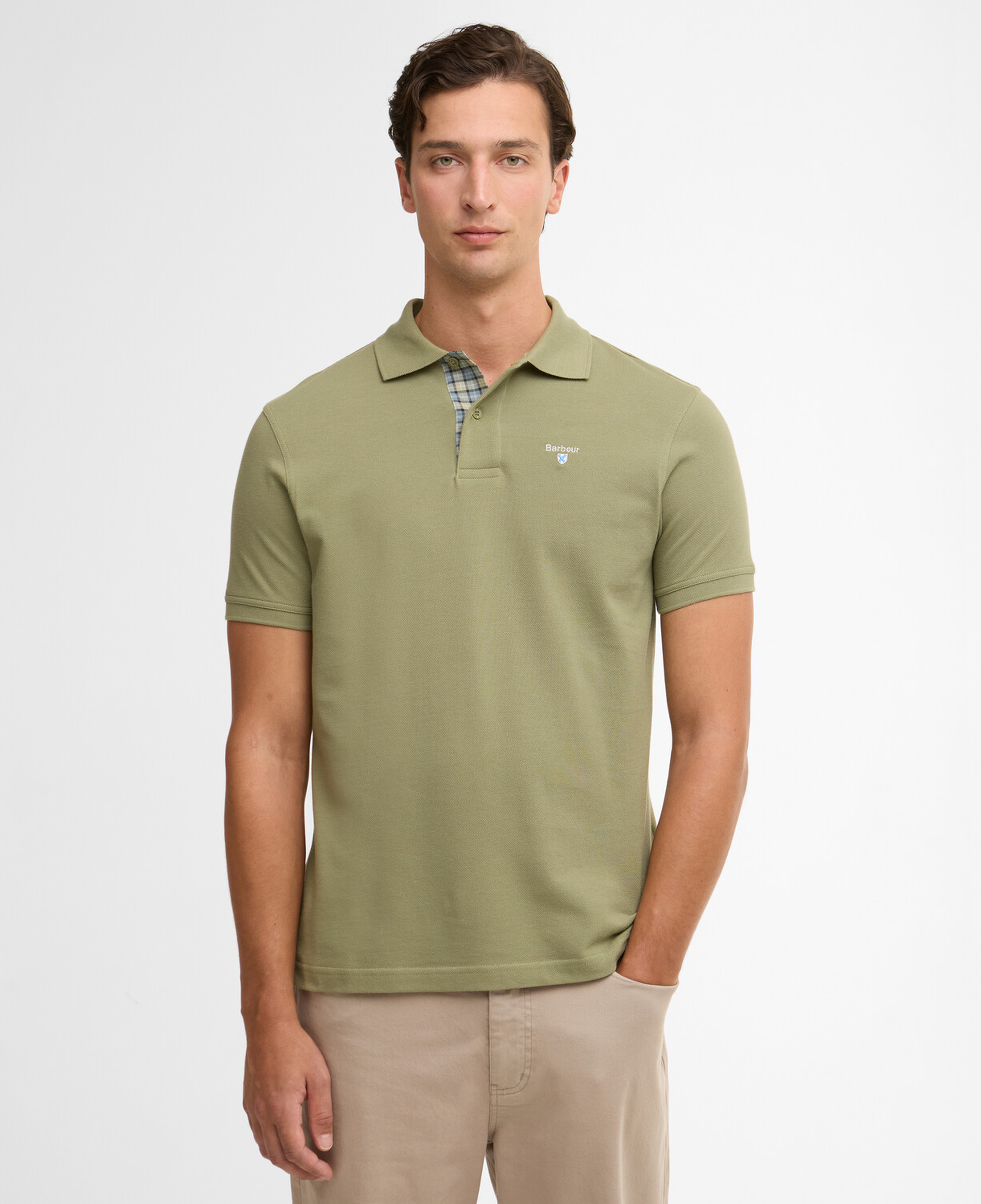 Barbour Tartan Pique Polo Yaka
