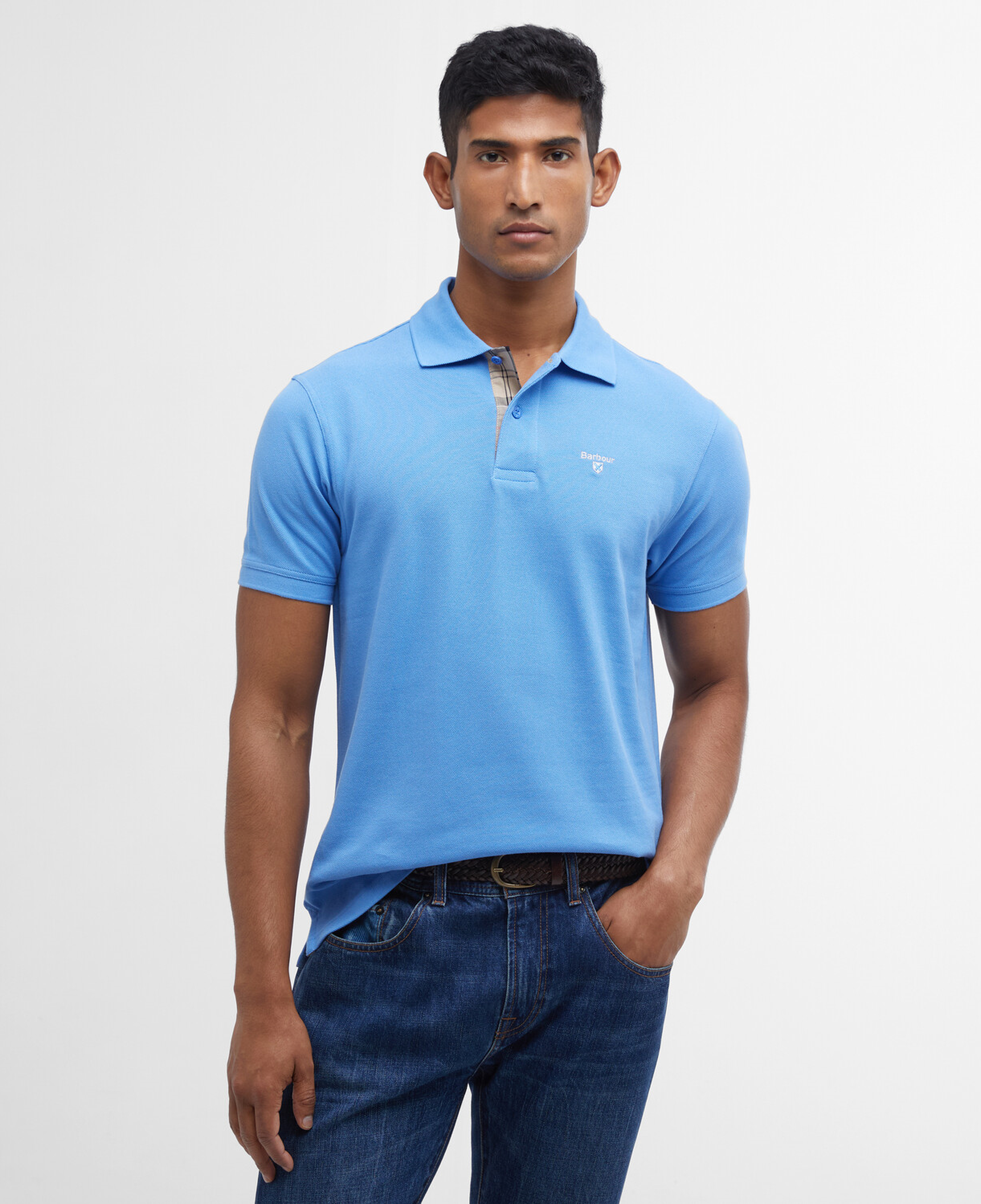 Barbour Tartan Pique Polo Yaka