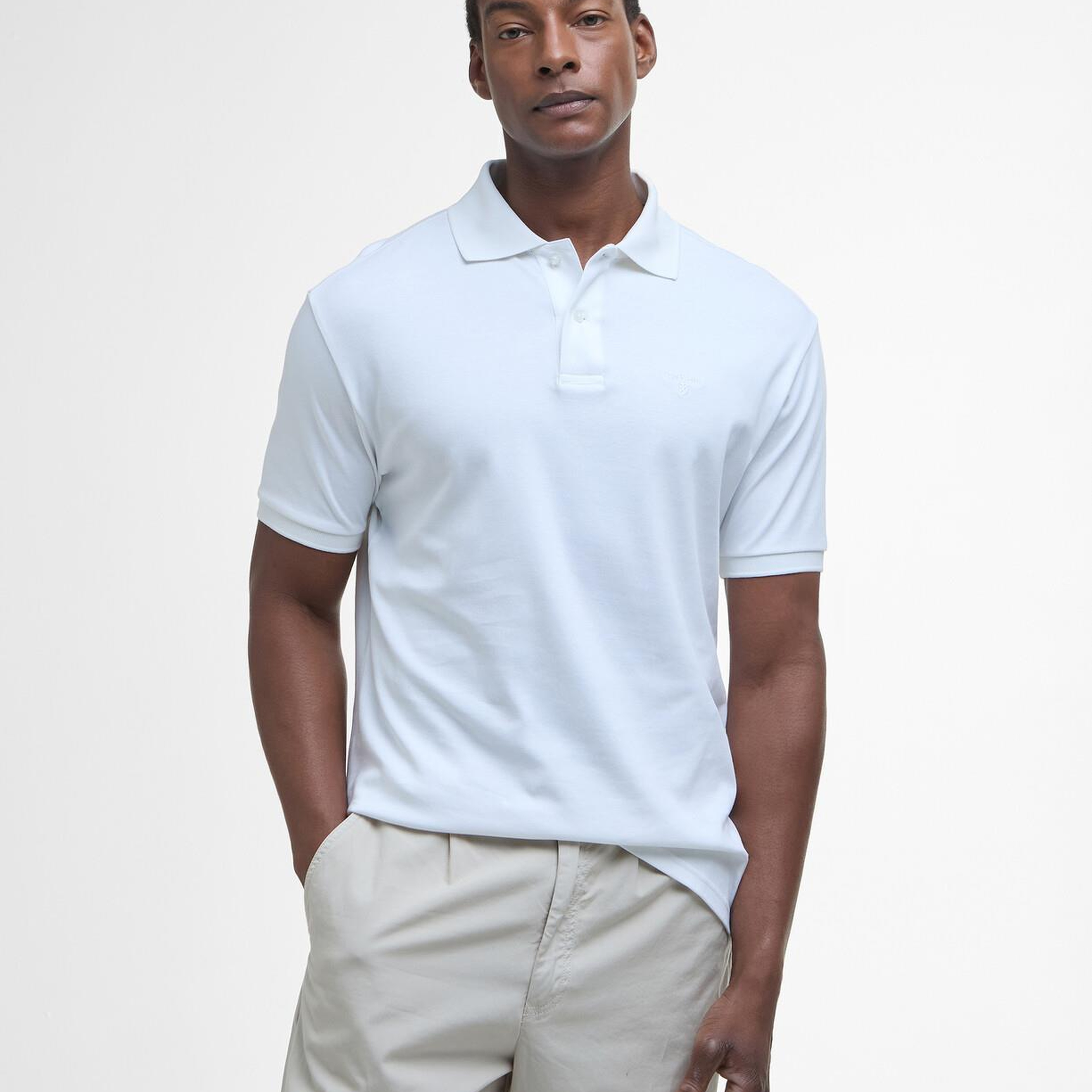 Barbour Hylton Interlock Tailored Fit Polo Yaka