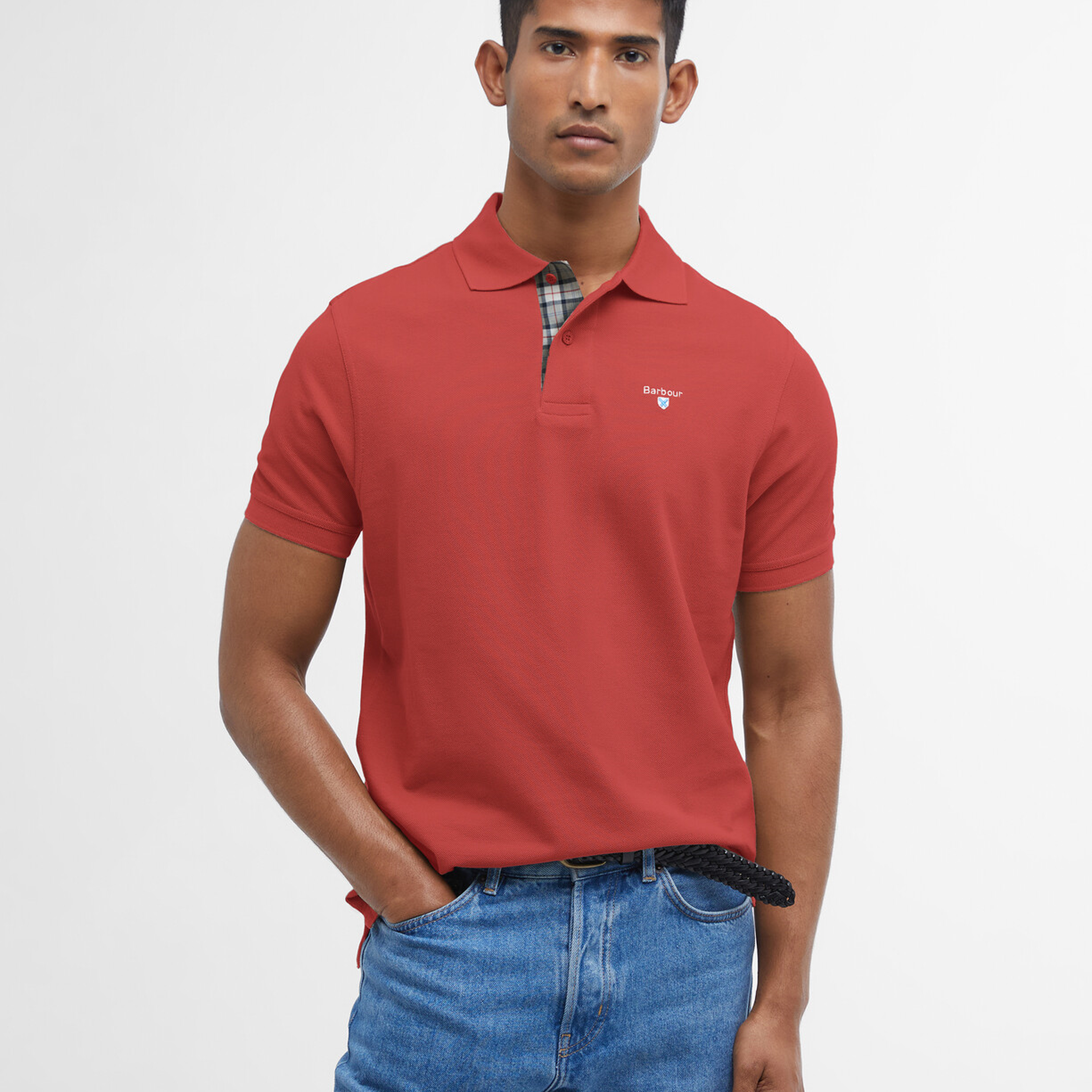 Barbour Tartan Pique Polo Yaka