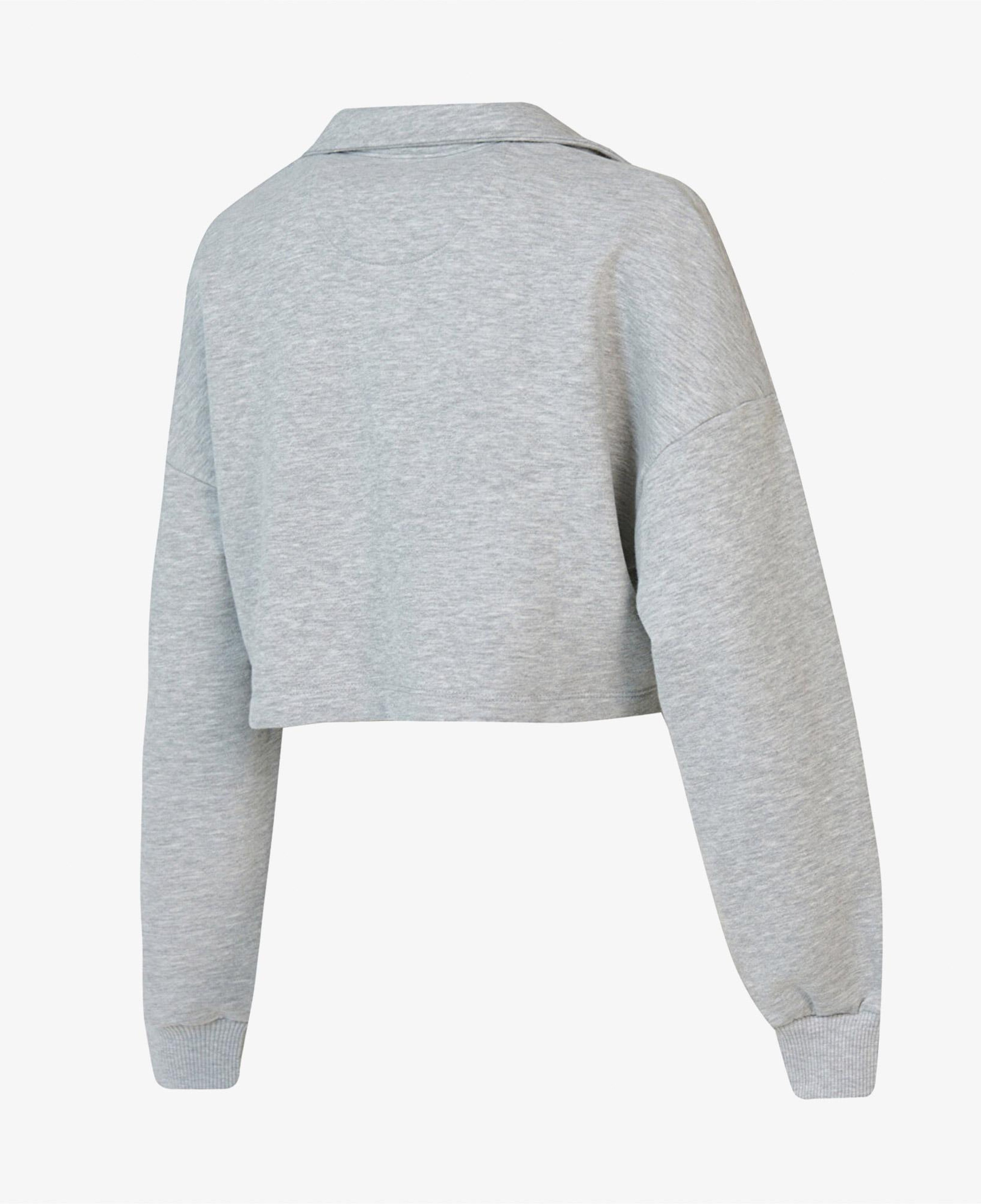 New Balance WNC1619 Lifestyle Kadın Gri Sweatshirt
