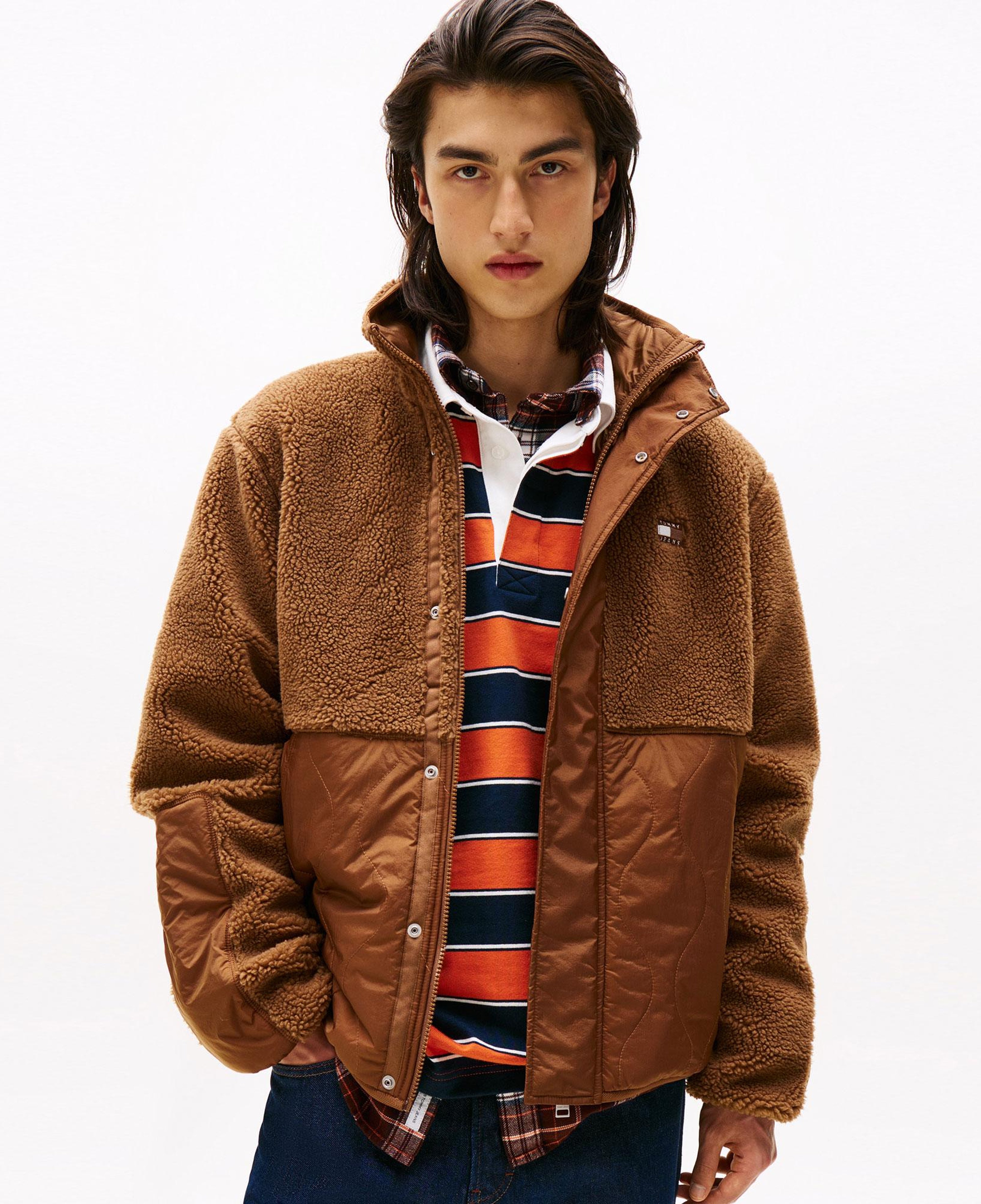Tommy Hilfiger Relaxed Fit Erkek Kahverengi Ceket