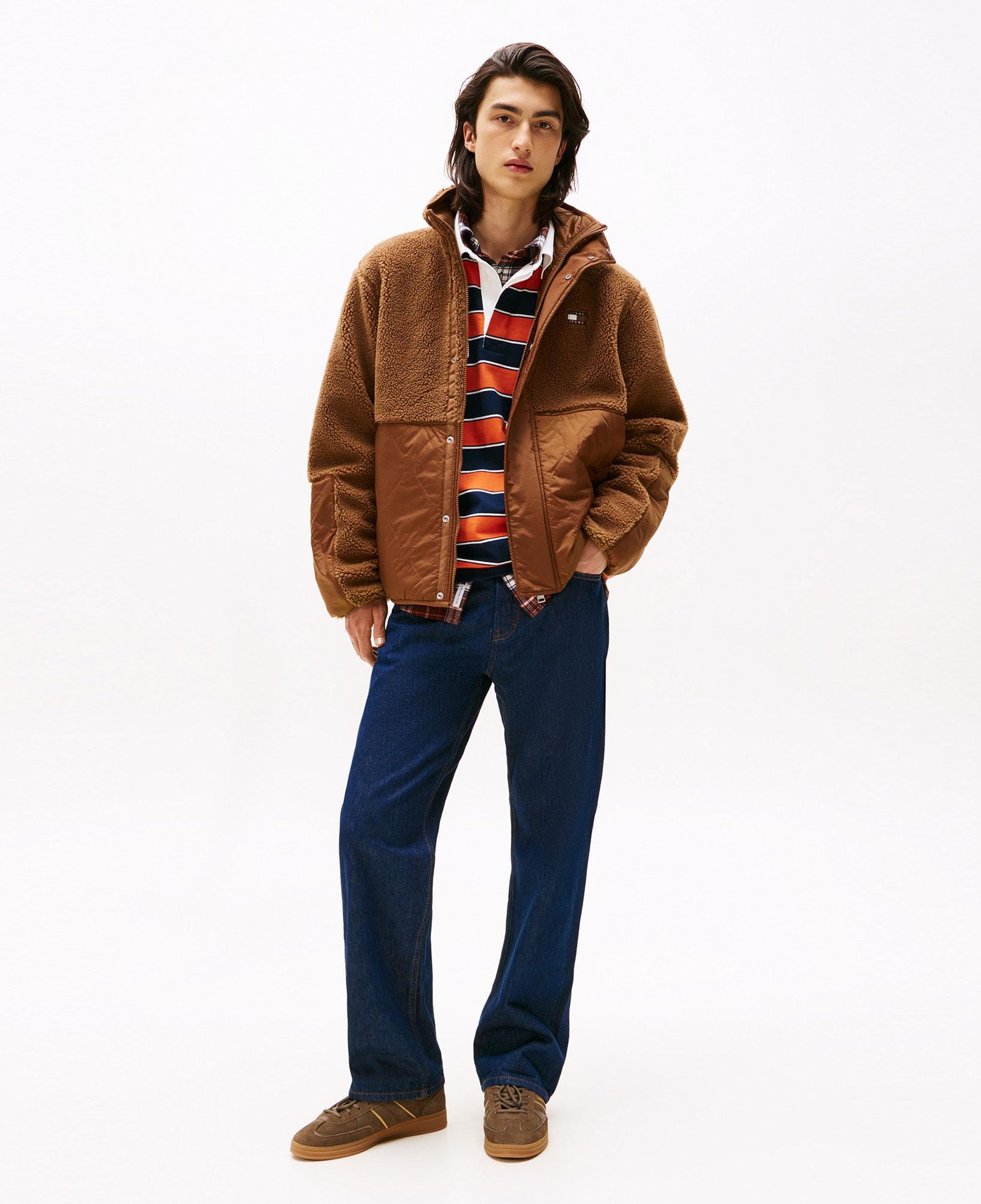 Tommy Hilfiger Relaxed Fit Erkek Kahverengi Ceket