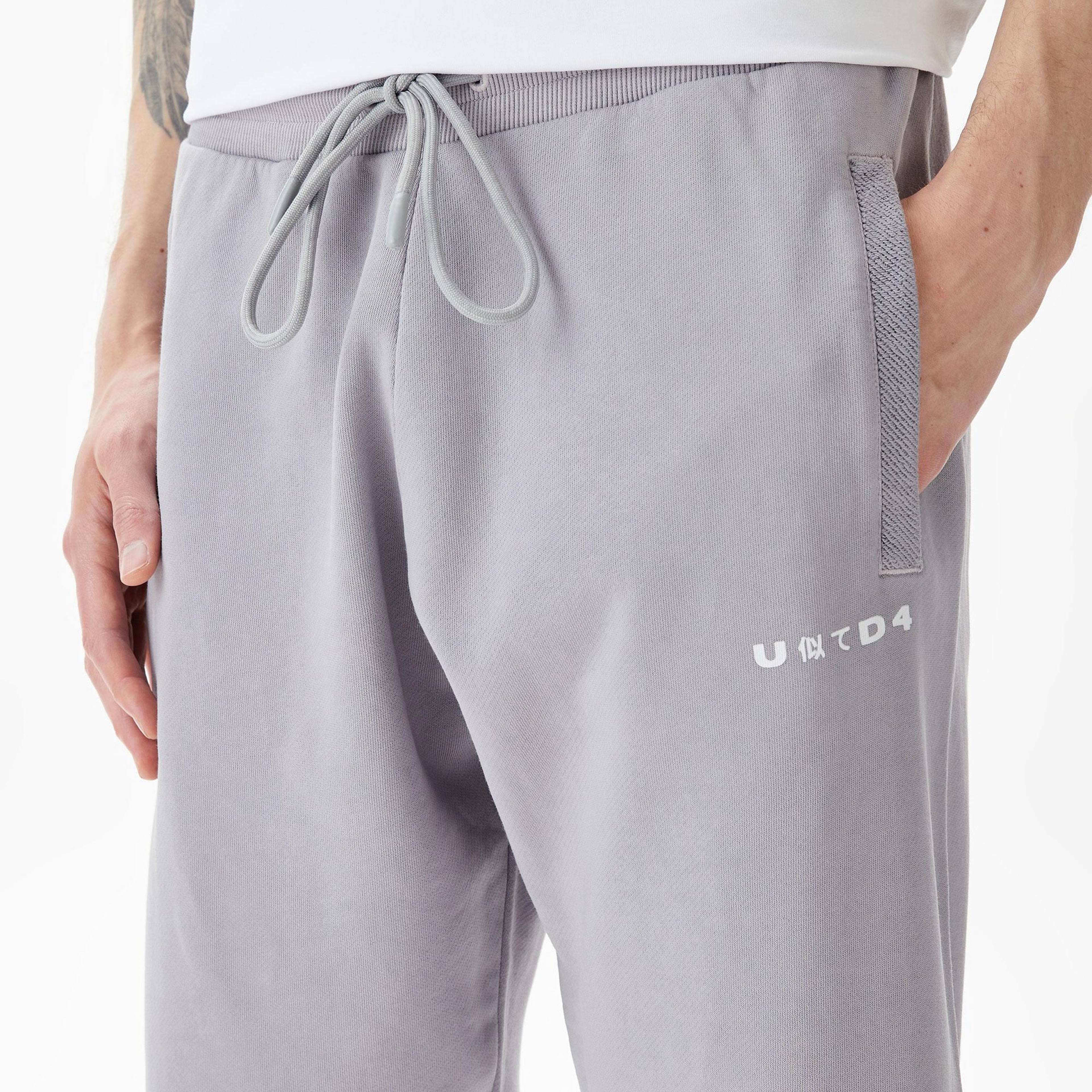 UNITED4 Classic Erkek Gri Eşofman Altı