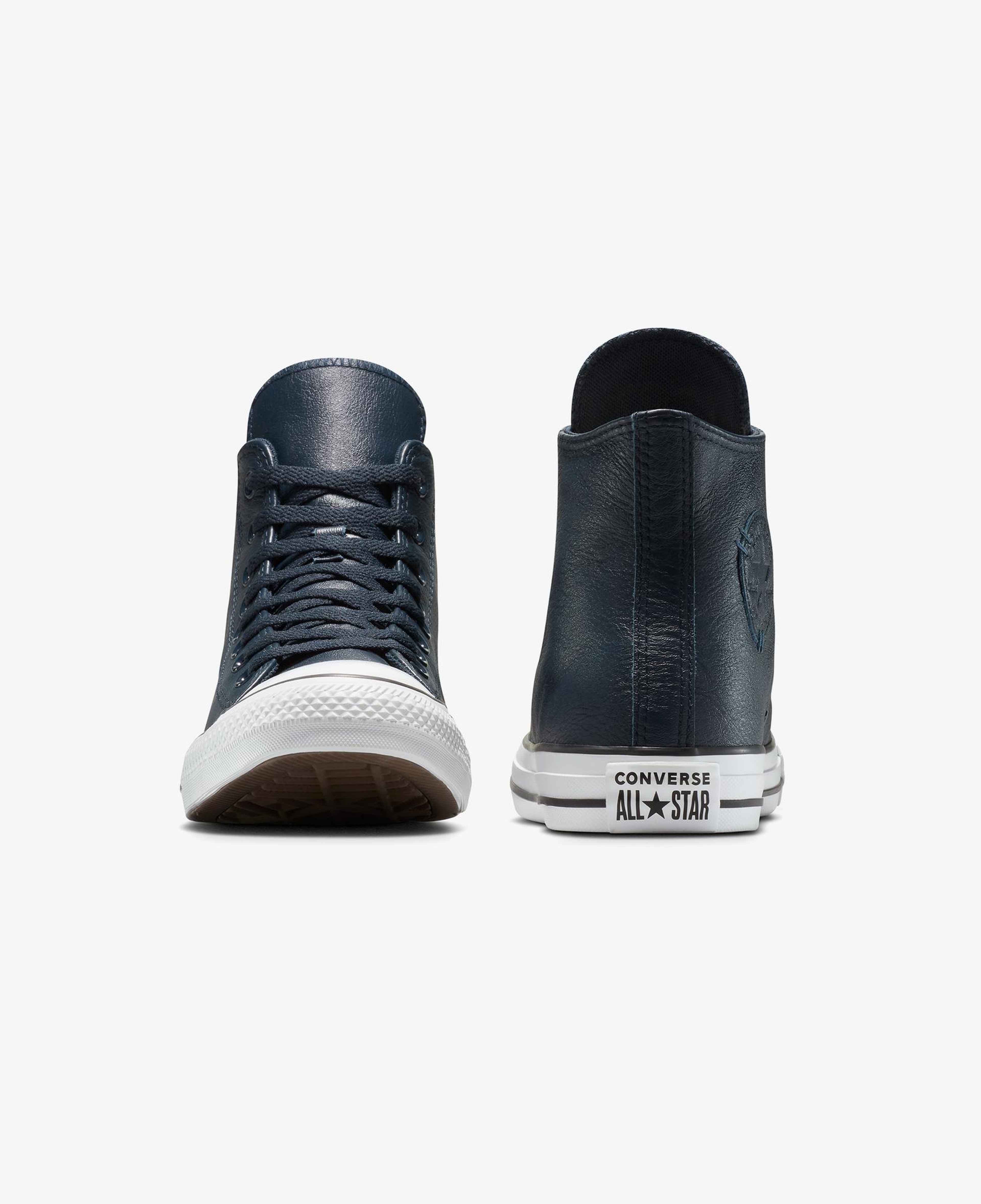 Converse Chuck Taylor All Star Leather Unisex Lacivert Sneaker