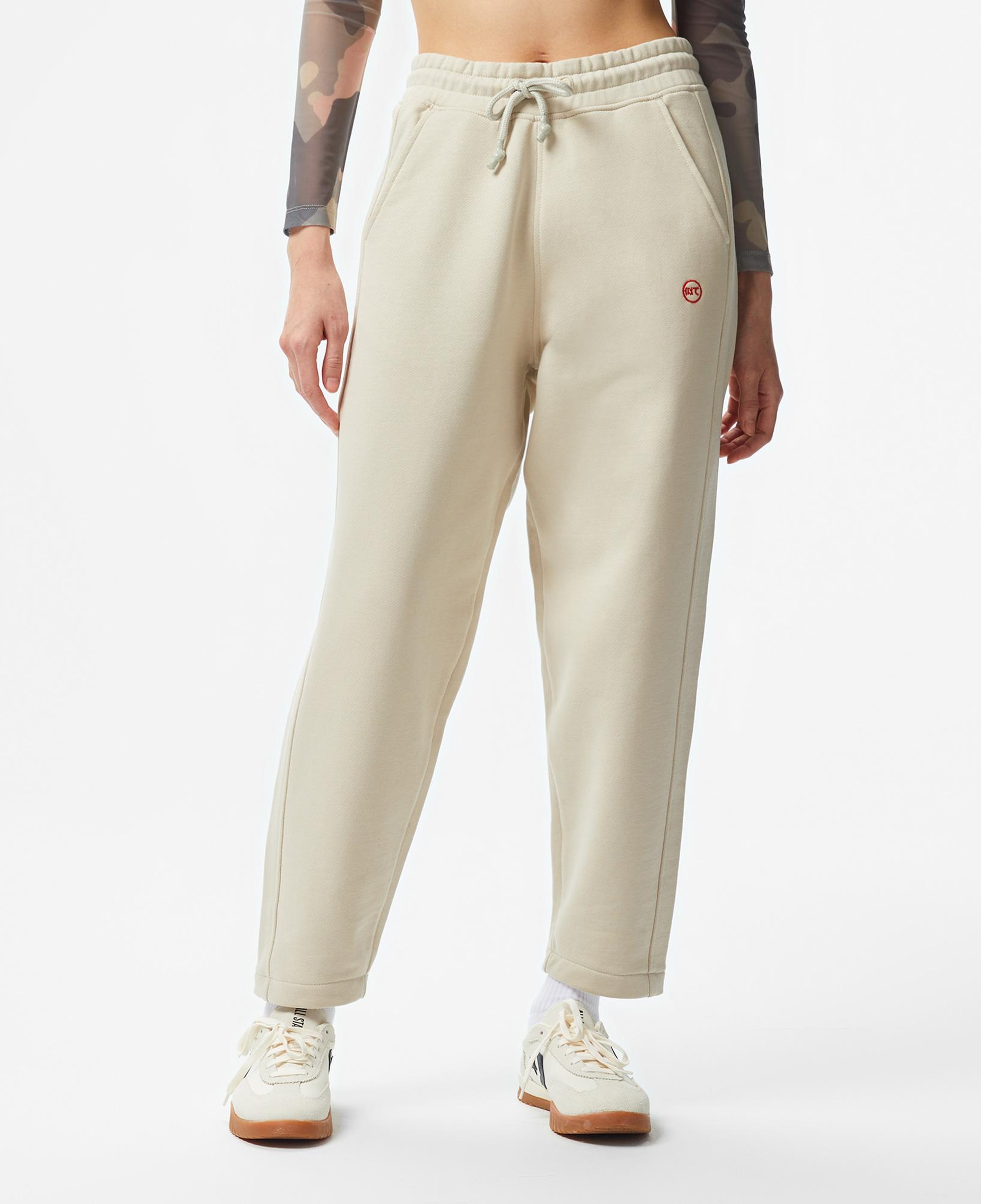 UNITED4 Comfort Flare Kadın Krem Eşofman Altı