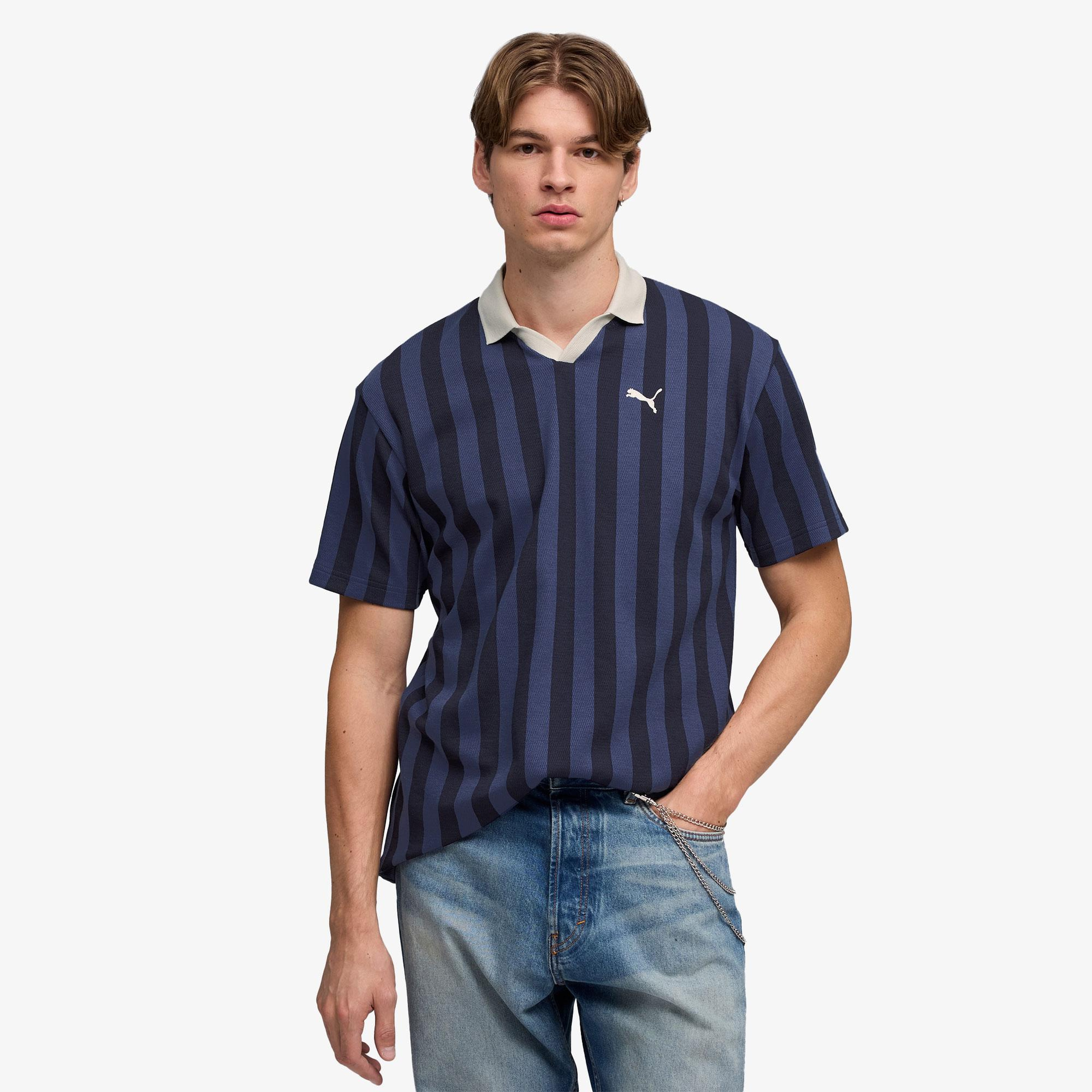 Puma Class Pinnacle  Erkek Lacivert T-Shirt