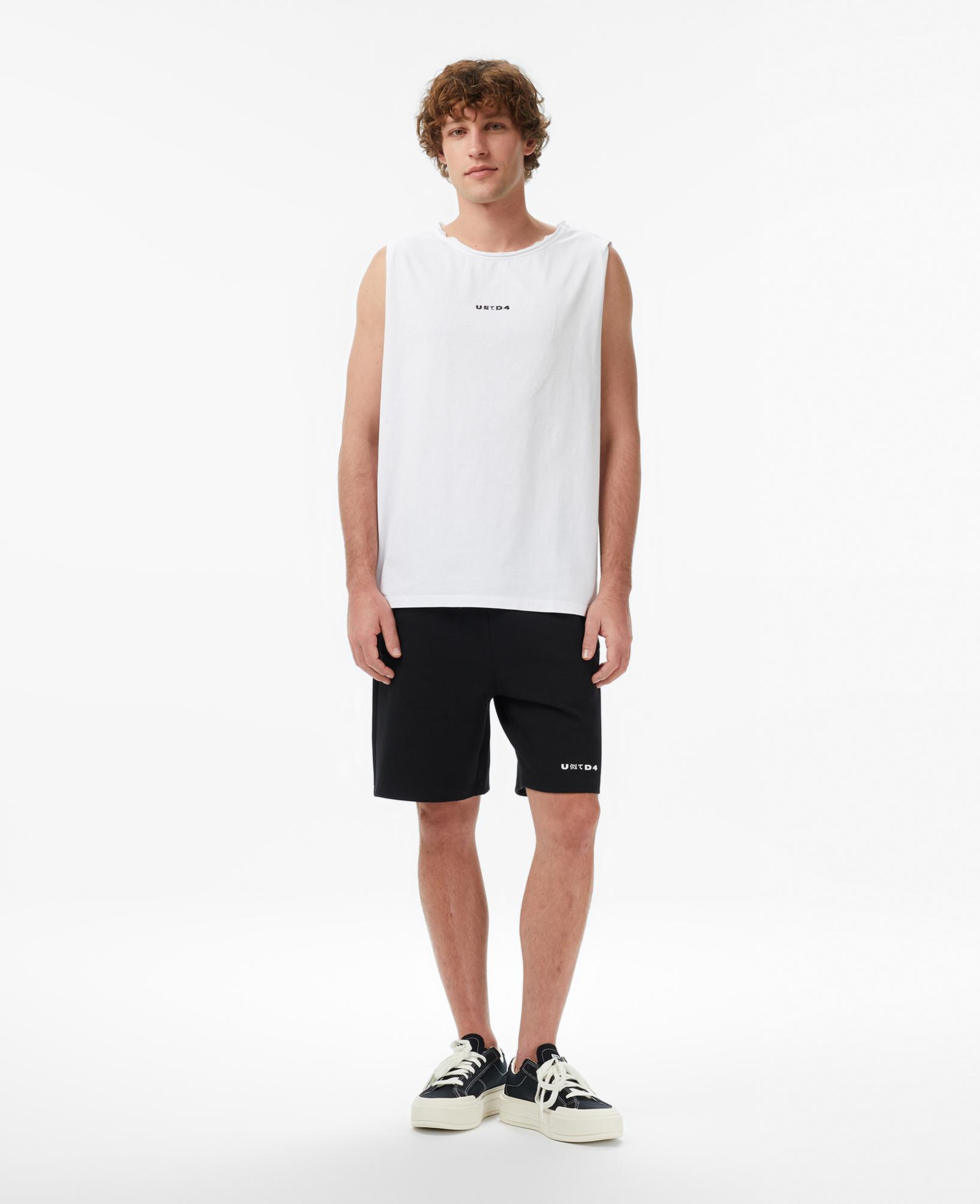UNITED4 Regular Fit Erkek Beyaz T-Shirt