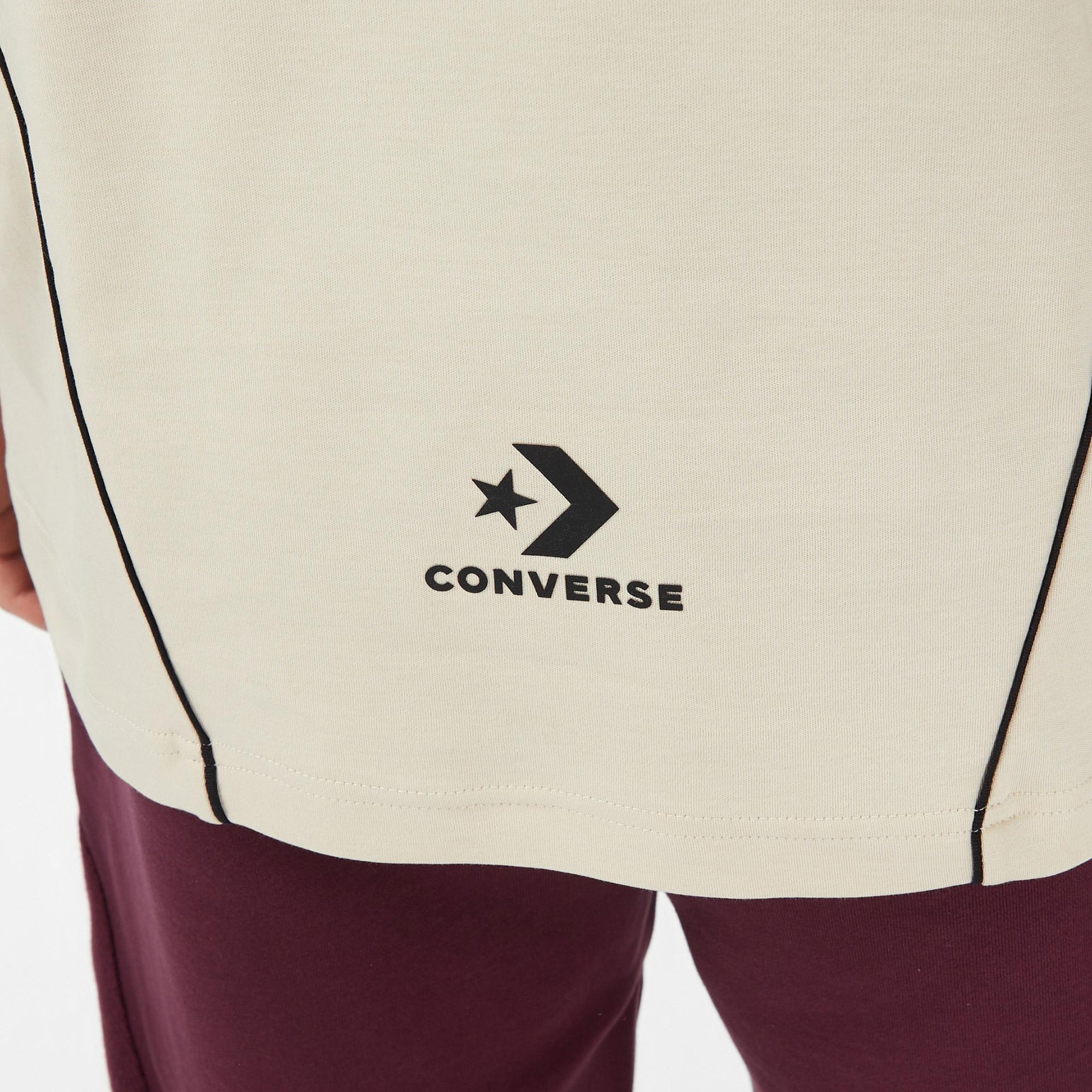 Converse Erkek Bej T-Shirt