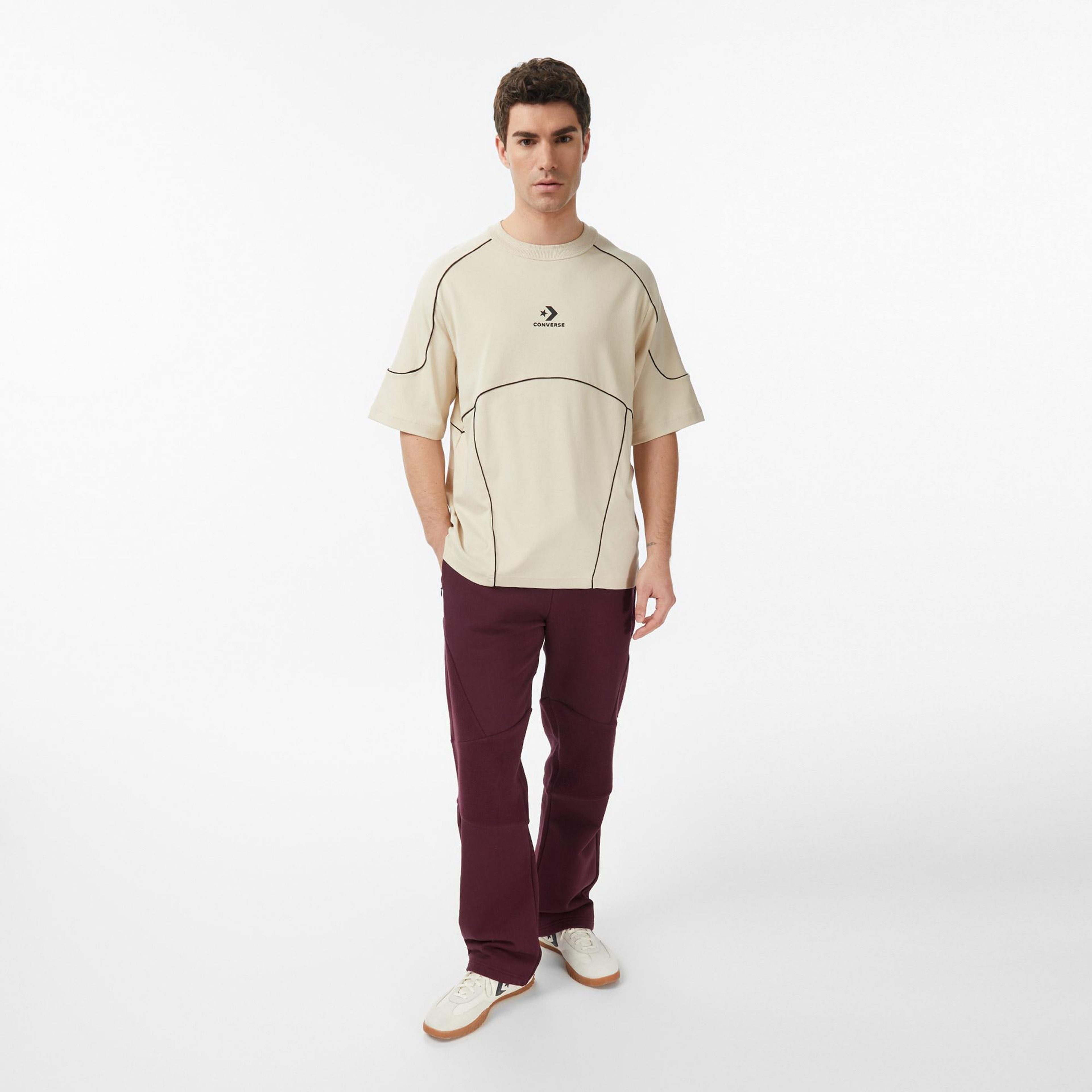 Converse Erkek Bej T-Shirt