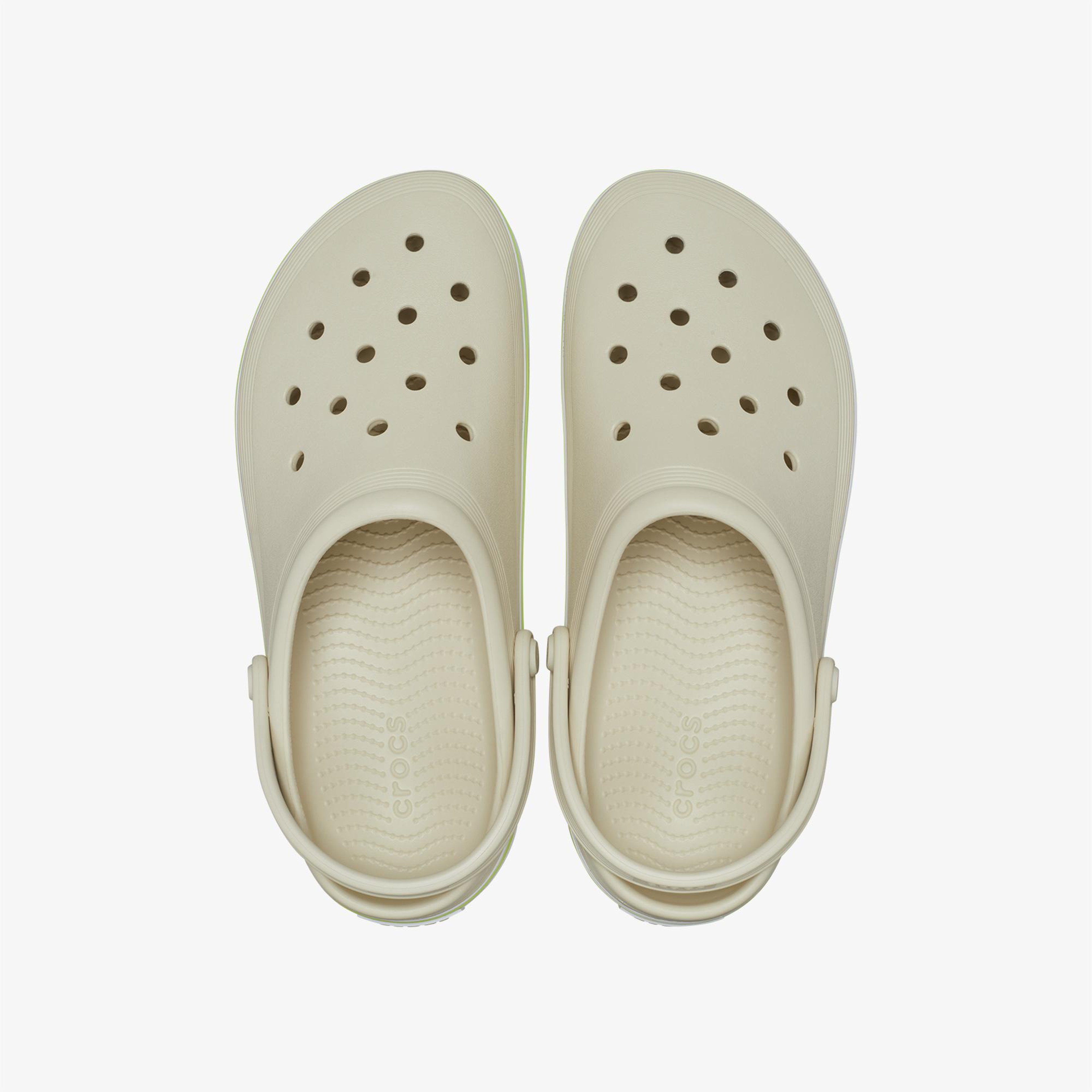 Crocs Off Court Kadın Krem Terlik
