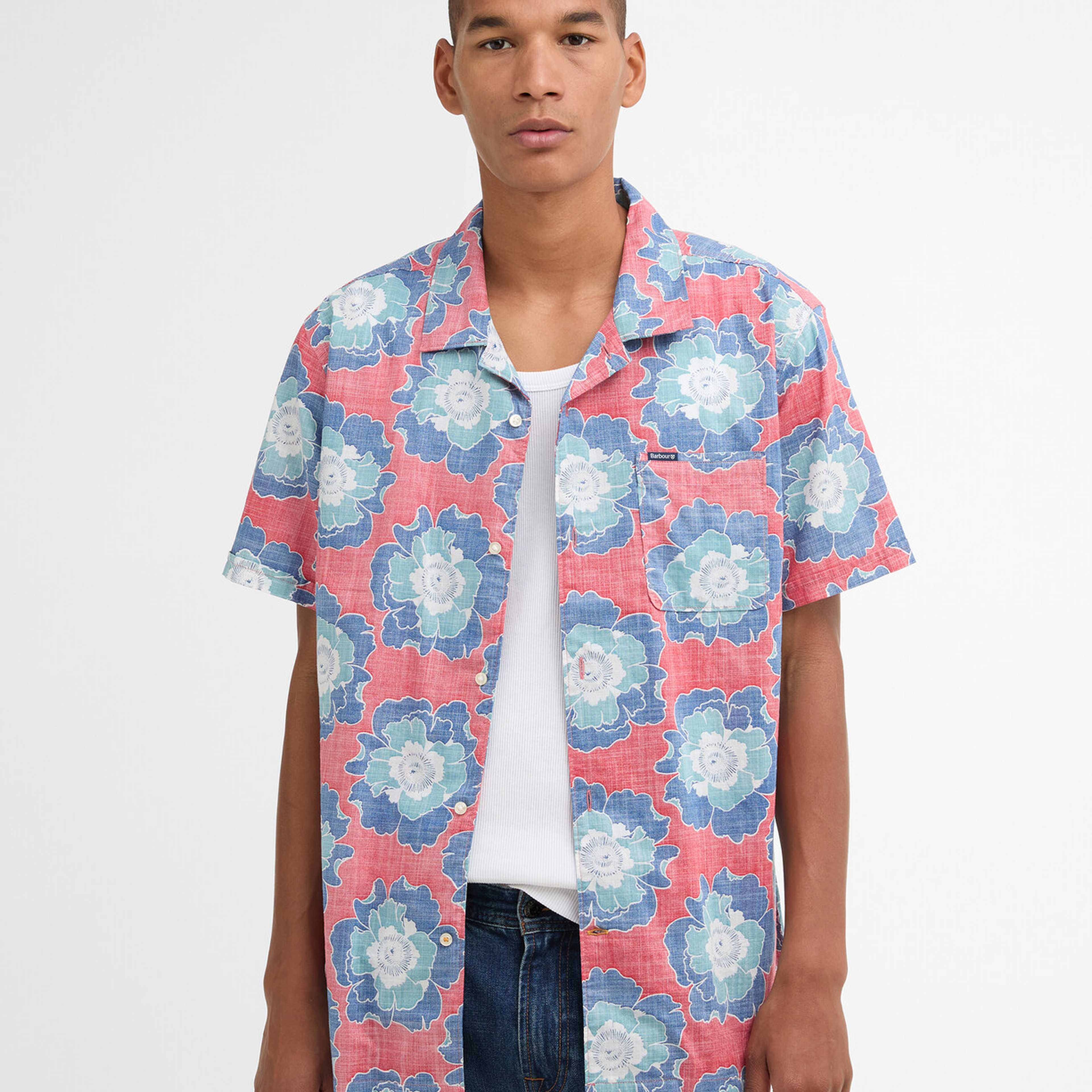 Barbour Hauxley Printed Summer Fit Gömlek