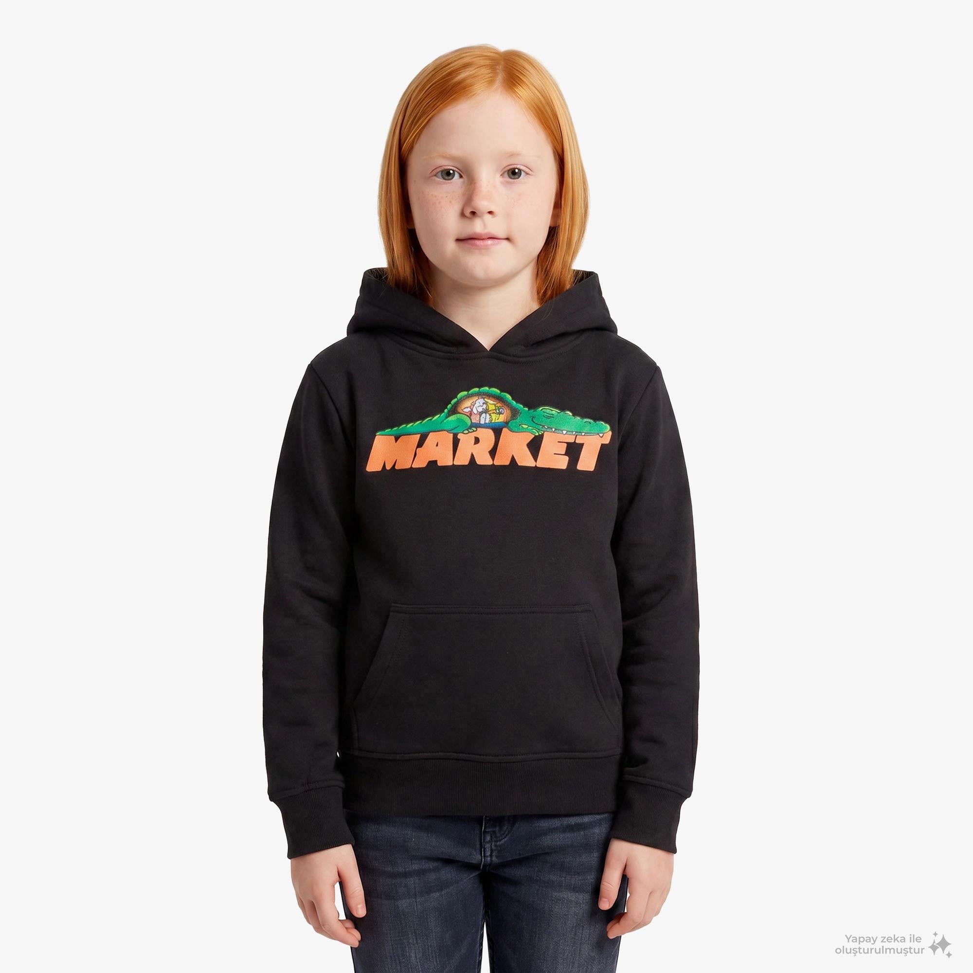 Market Belly Of The Beast Çocuk Siyah Sweatshirt